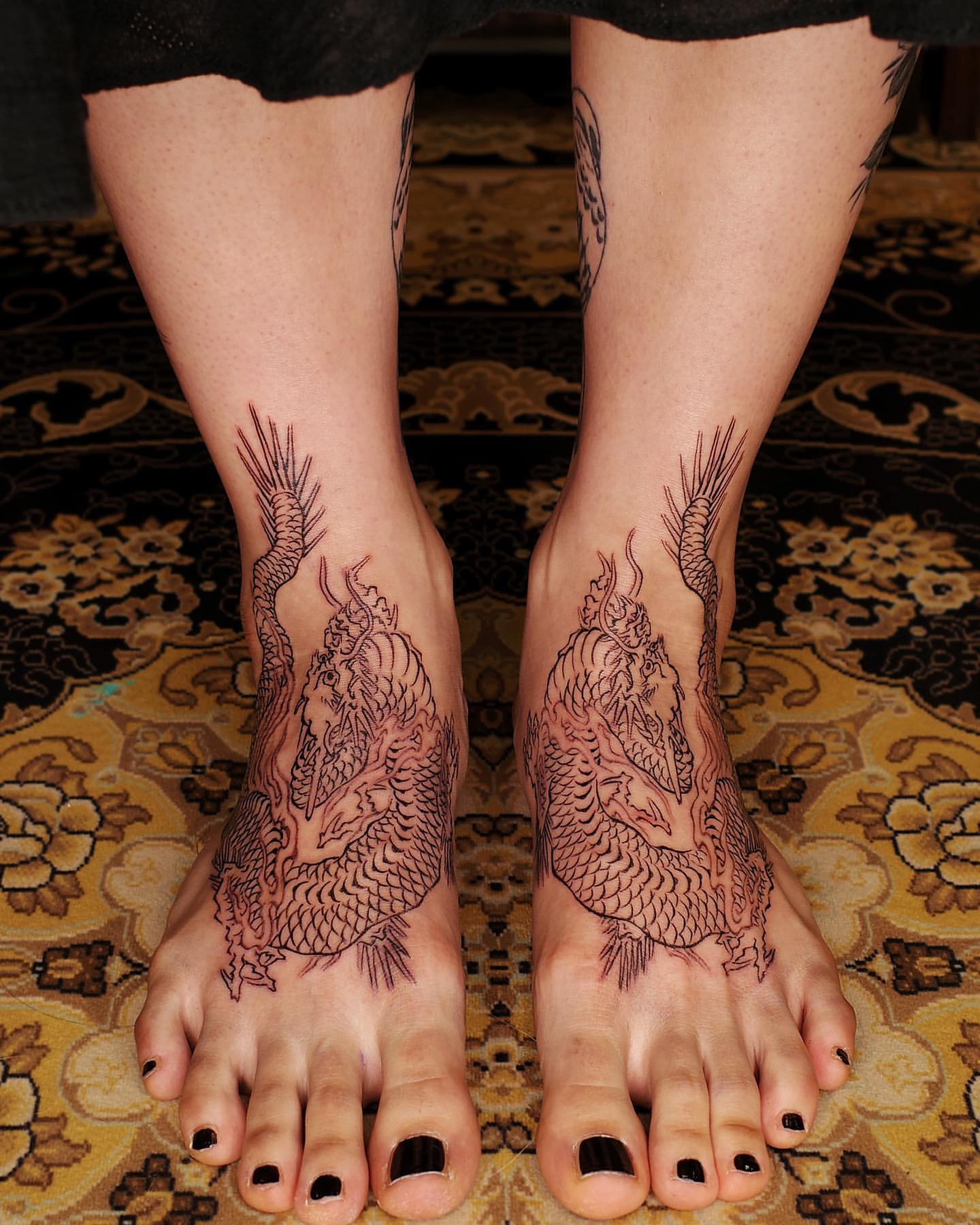 Dragon Tattoos for Women 46