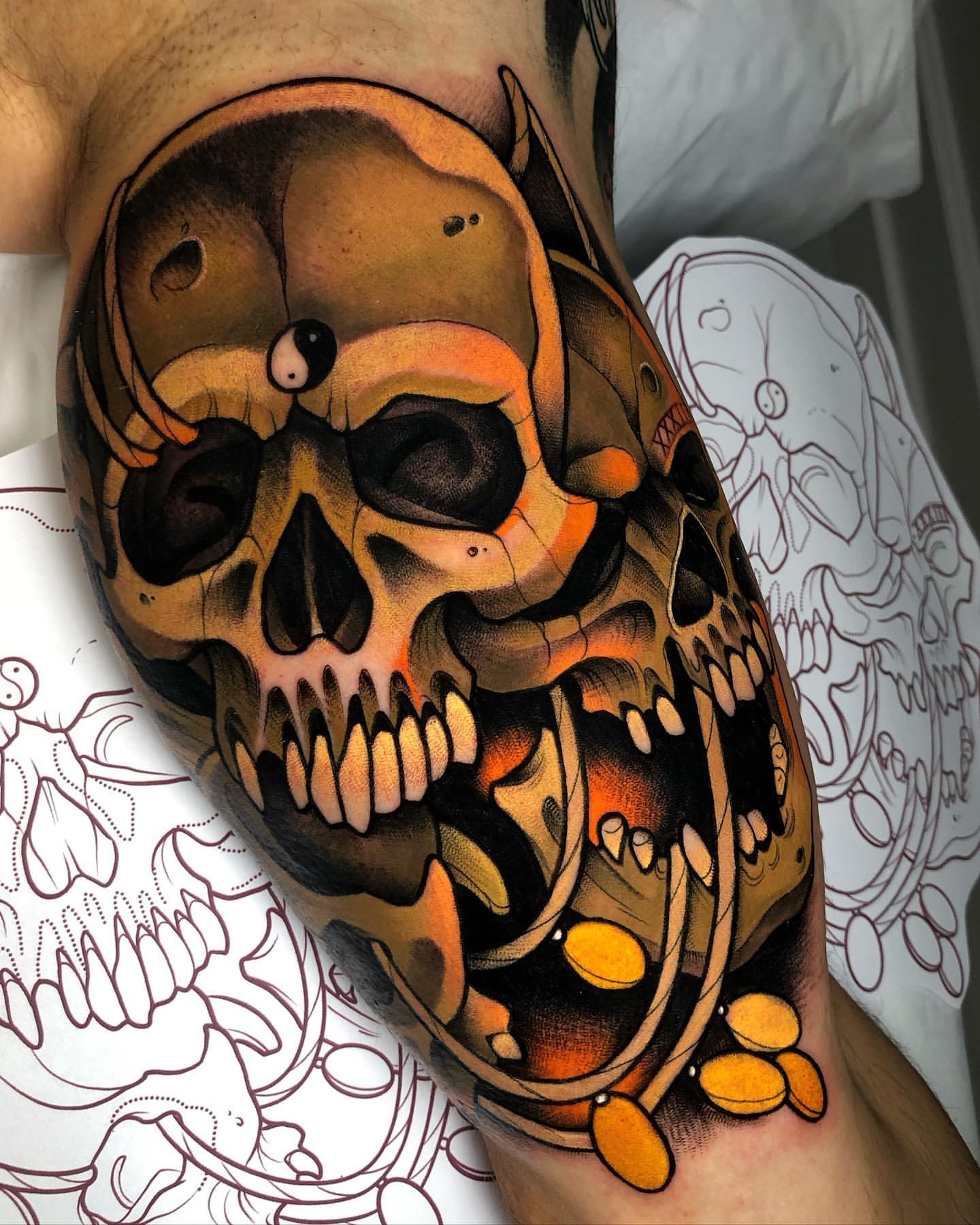 Skull Tattoos for Men 4