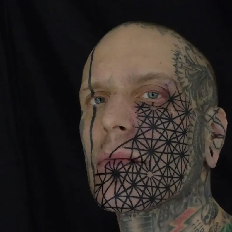 Face Tattoos for Men 1
