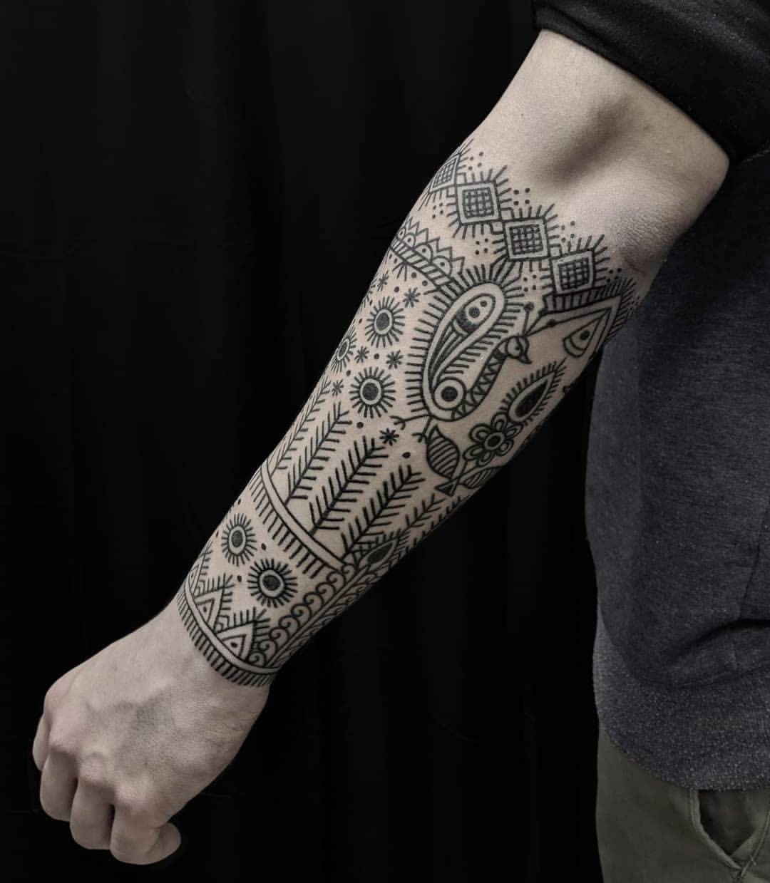 elaborate arm band tattoos｜TikTok Search