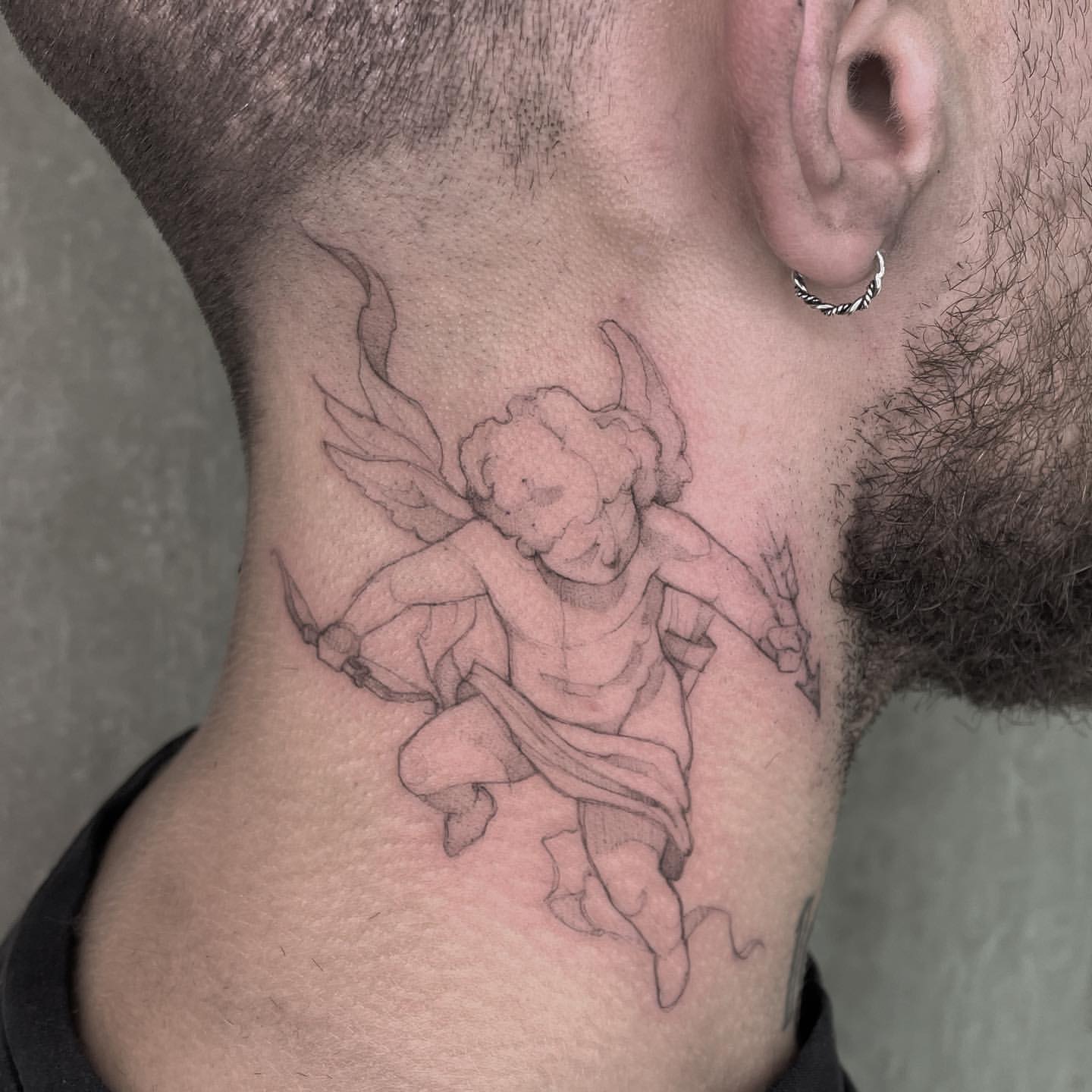 Rising Angel Tattoo 🖤 #tattoo #angel #angeltattoo #tattoosoftiktok #t... |  TikTok
