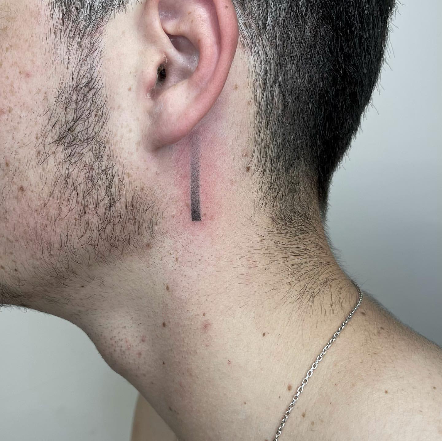 Behind the Ear Tattoos for Men 5
