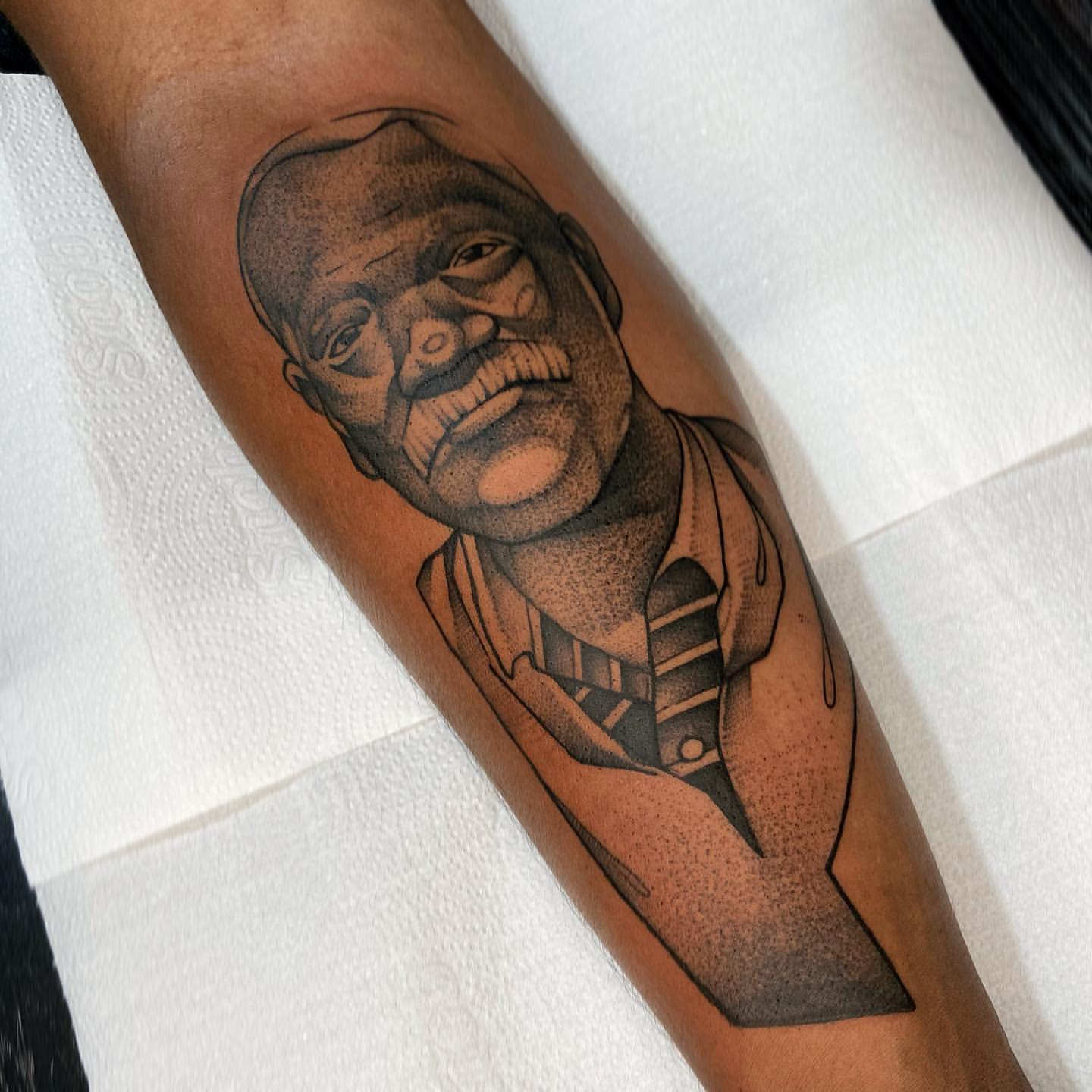 Forearm Tattoos for Black Men 8