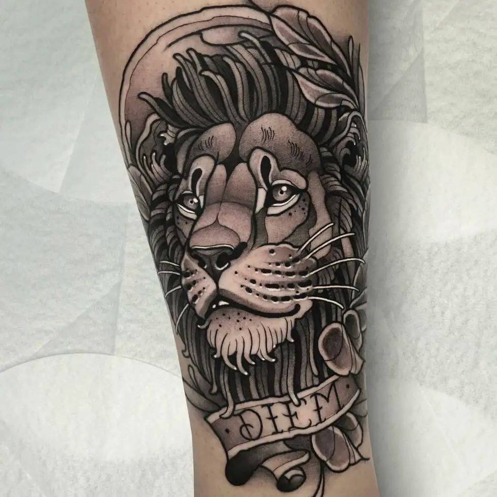 33 Impressive Lion Tattoos for Men in 2024