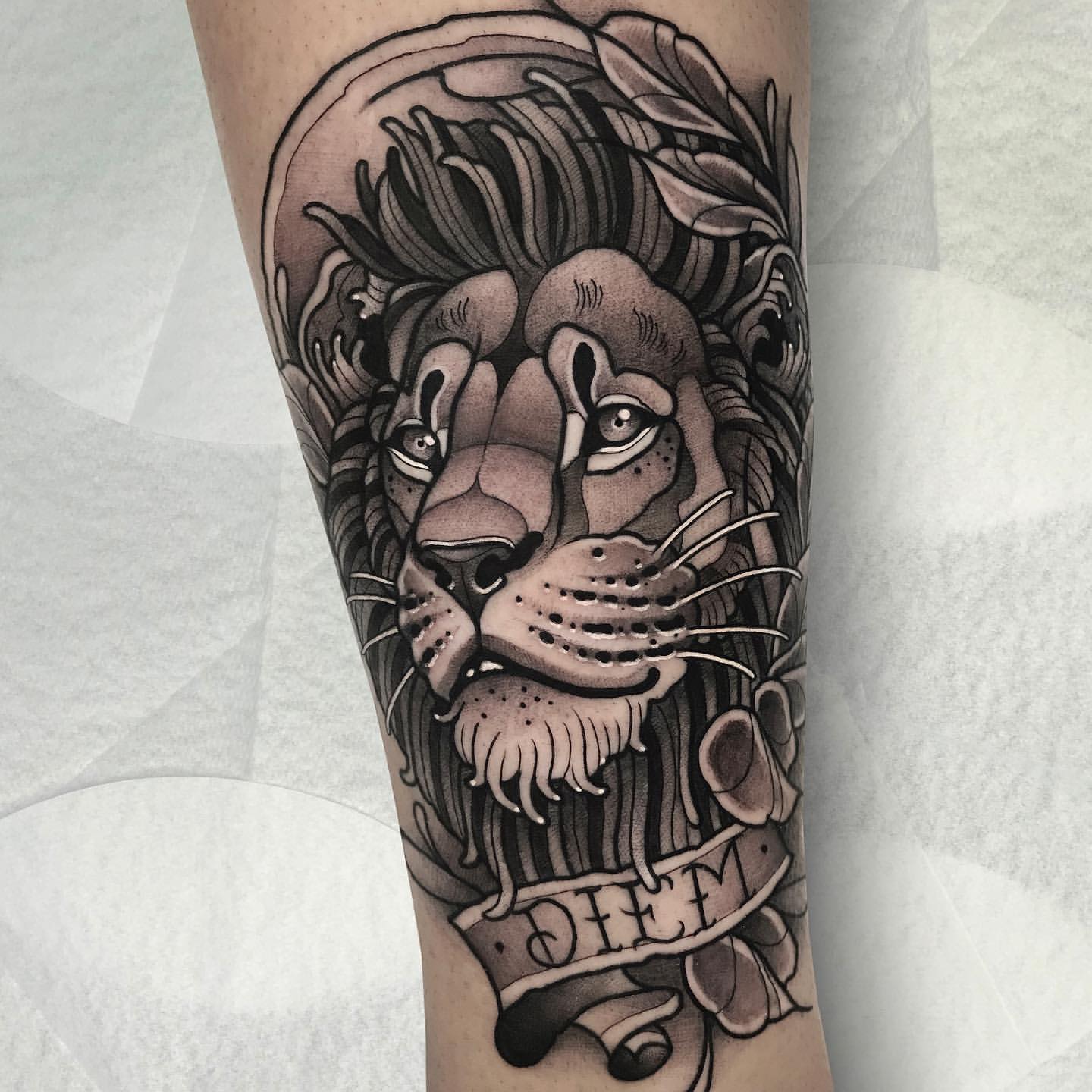 Lion Tattoos for Men 9