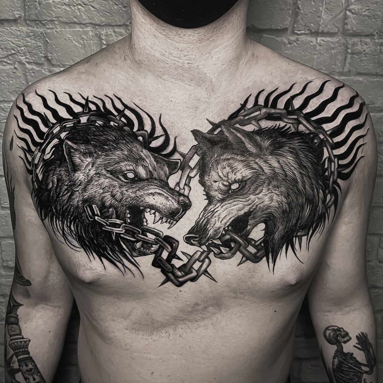 33 Extraordinary Wolf Tattoos for Men in 2023