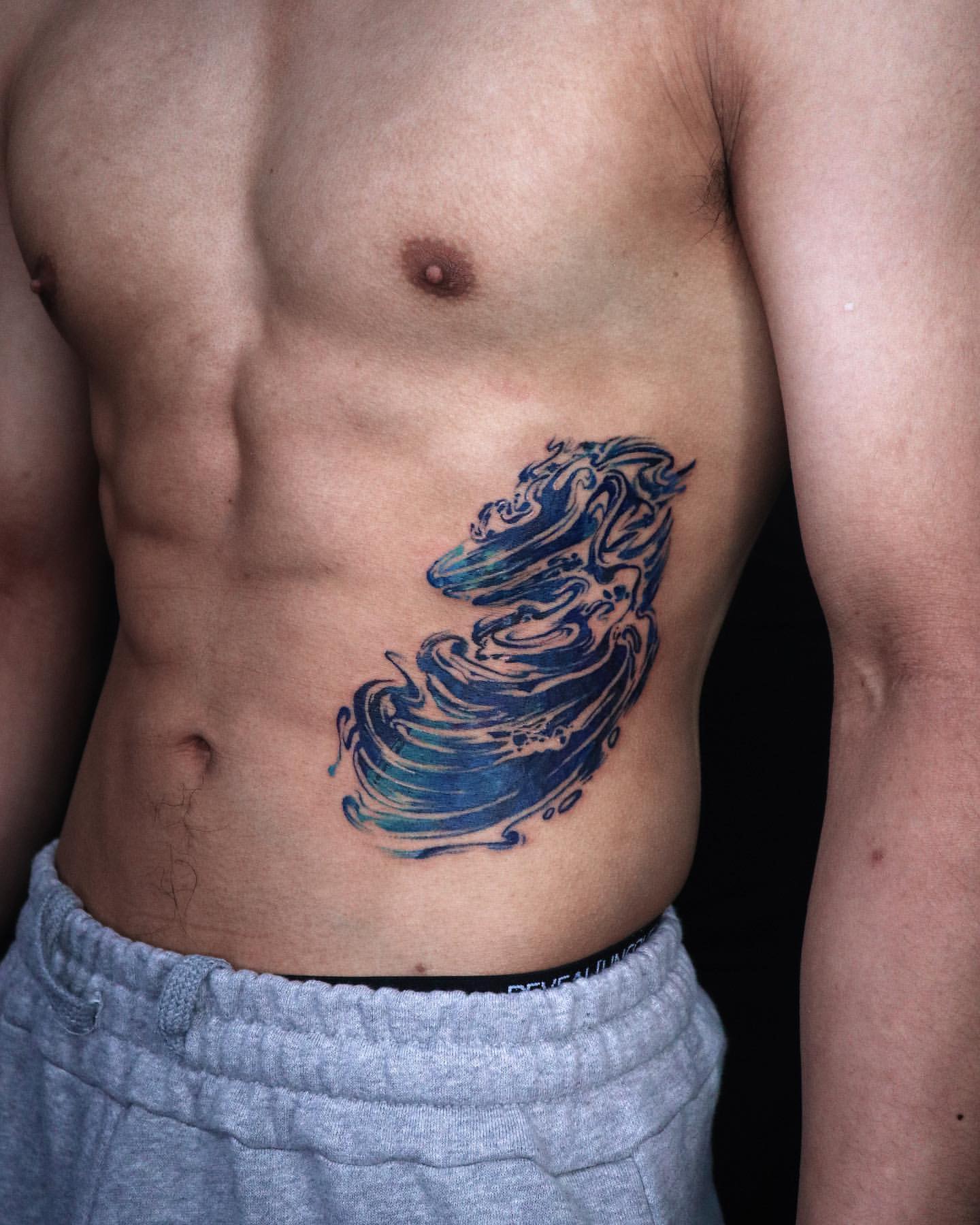 Stomach Tattoos for Men 13