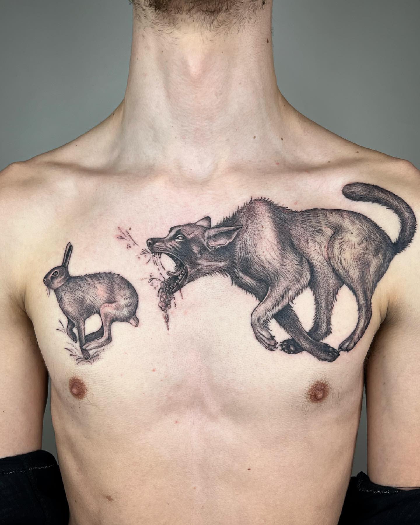 Wolf Tattoos for Men 9