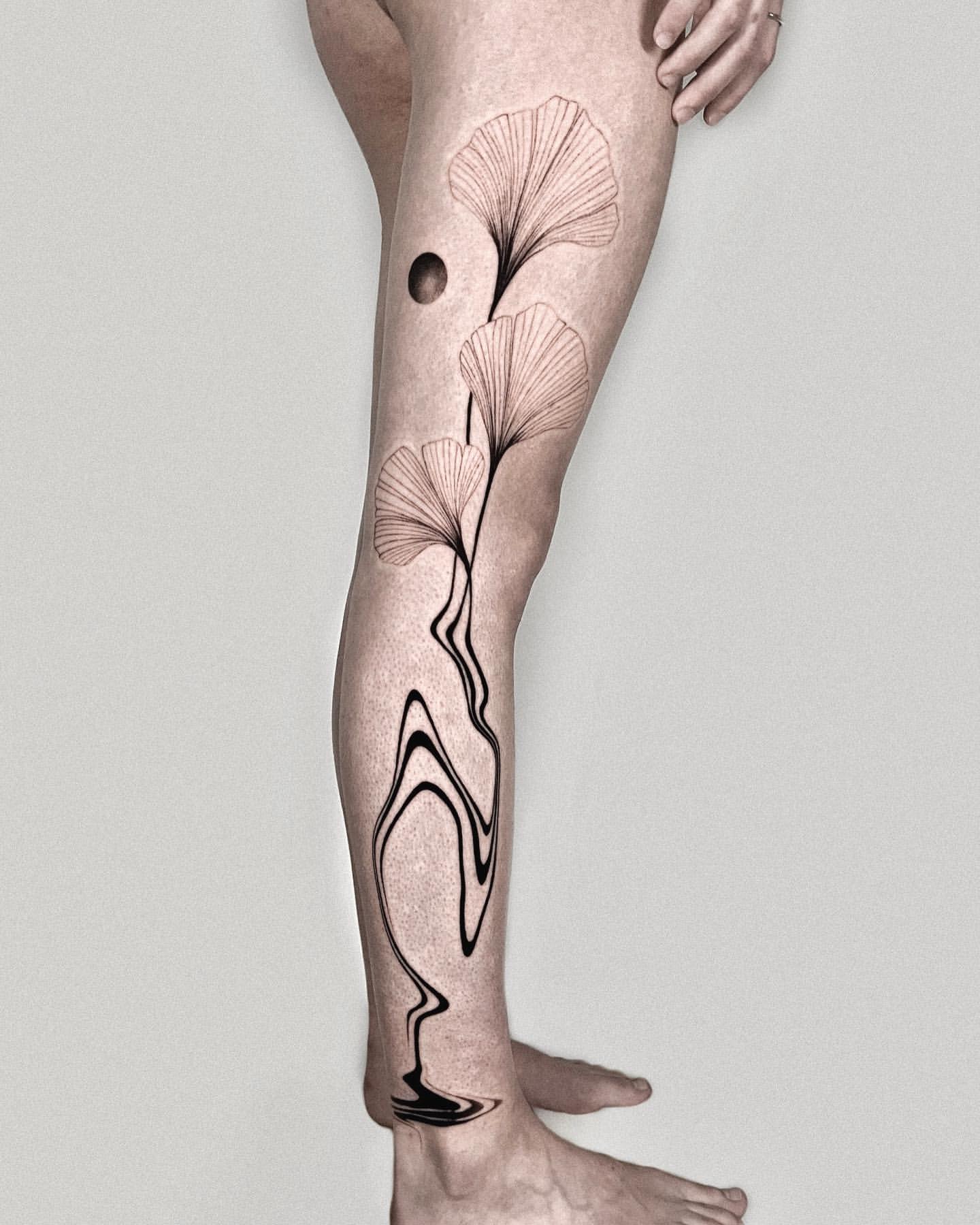 Leg Tattoos for Women 10