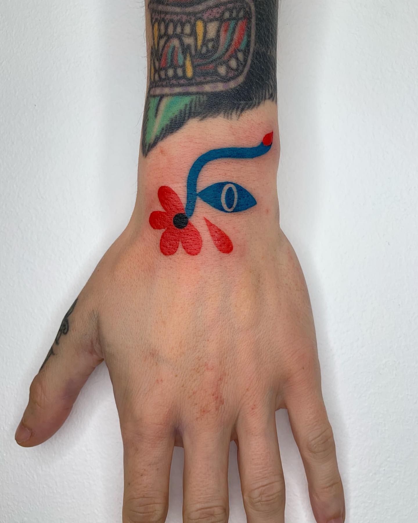 Wrist Tattoos for Men 7