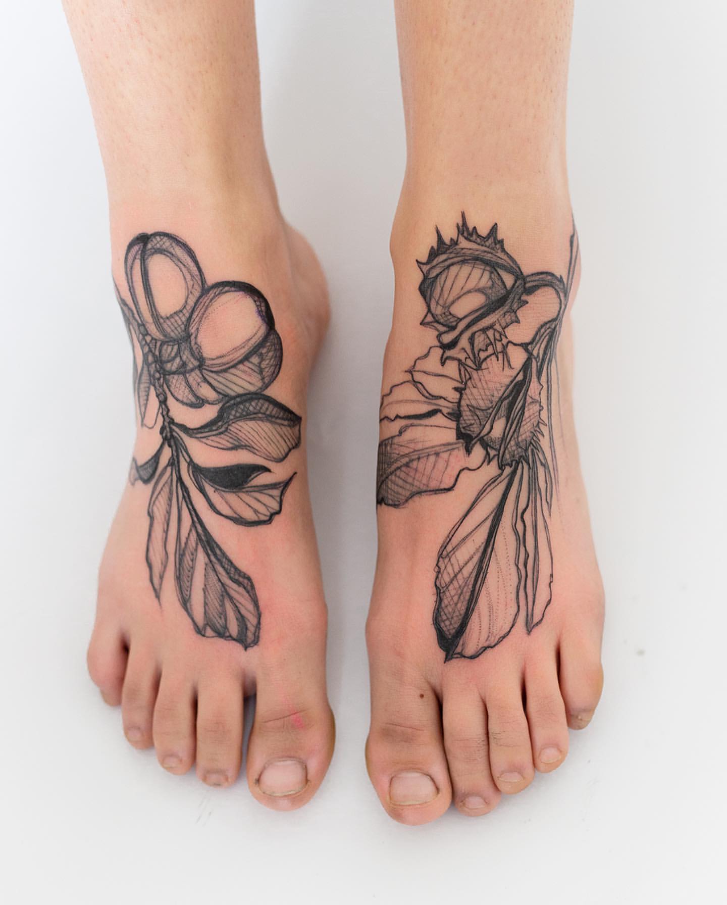Foot Tattoos for Women 14
