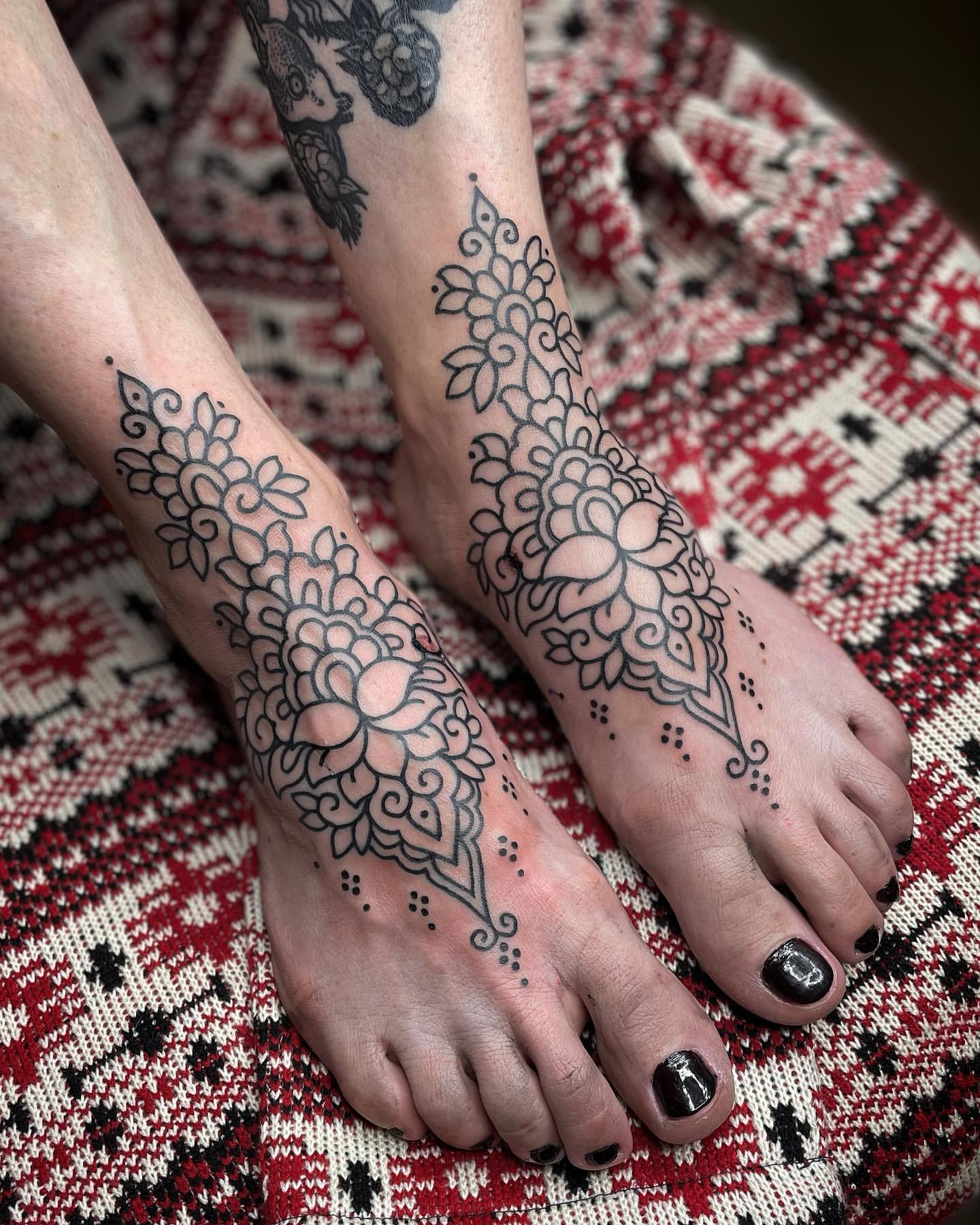 Foot Tattoos for Women 15