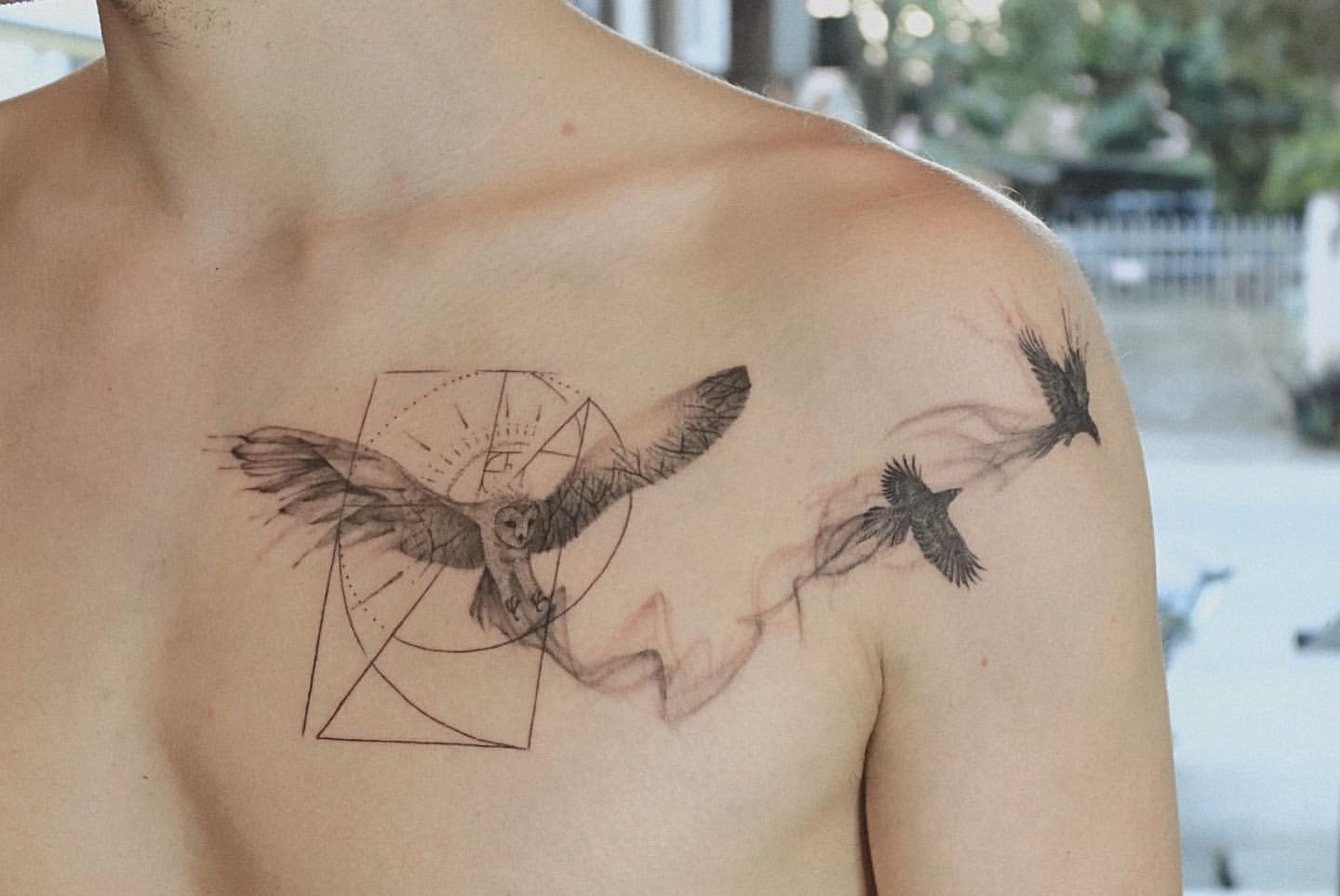 Bird Tattoos for Men 3
