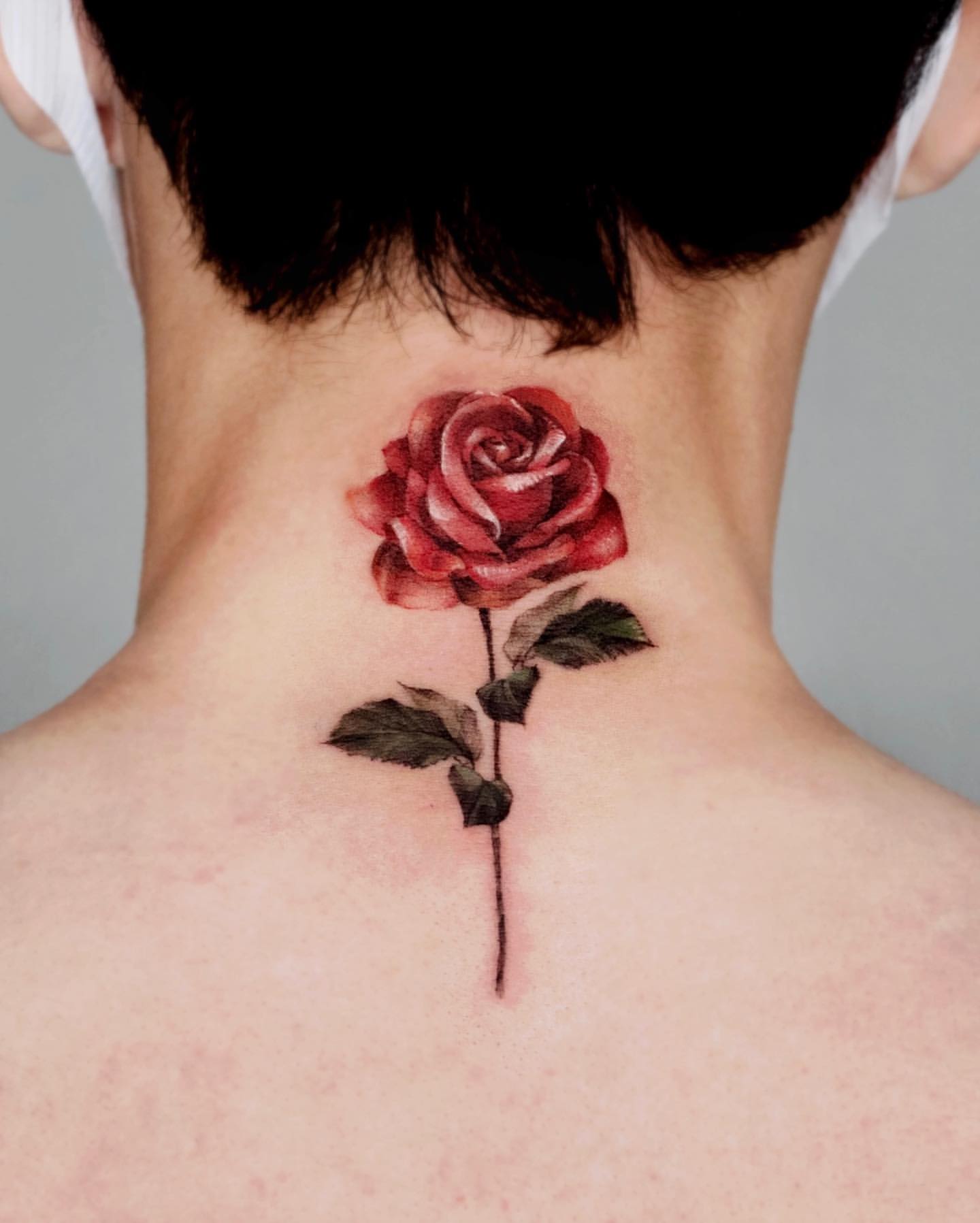 Neck Tattoos for Men 18