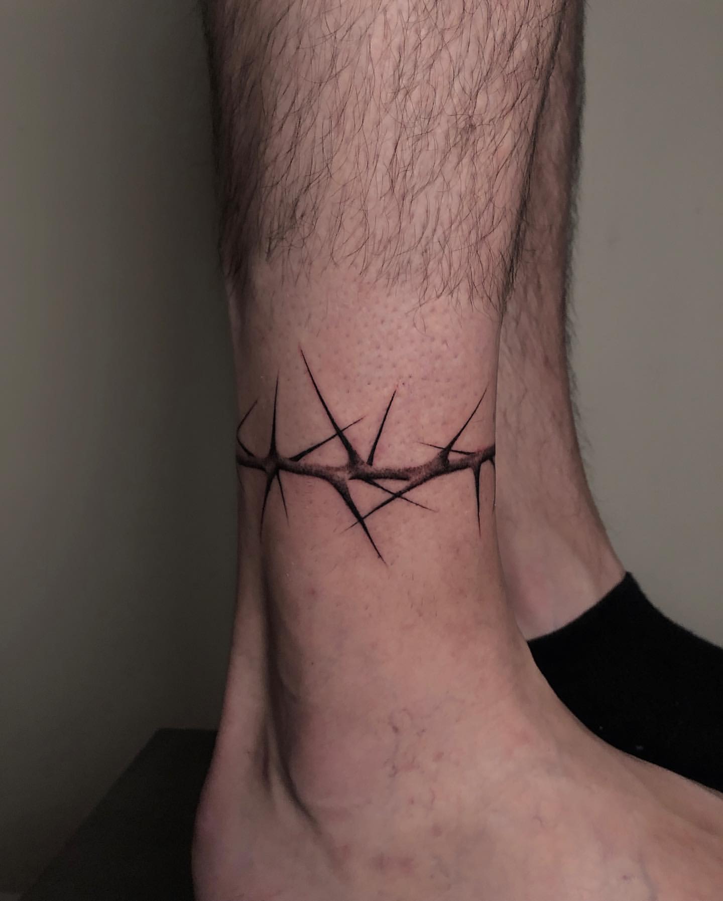 Ankle Tattoos for Men 11