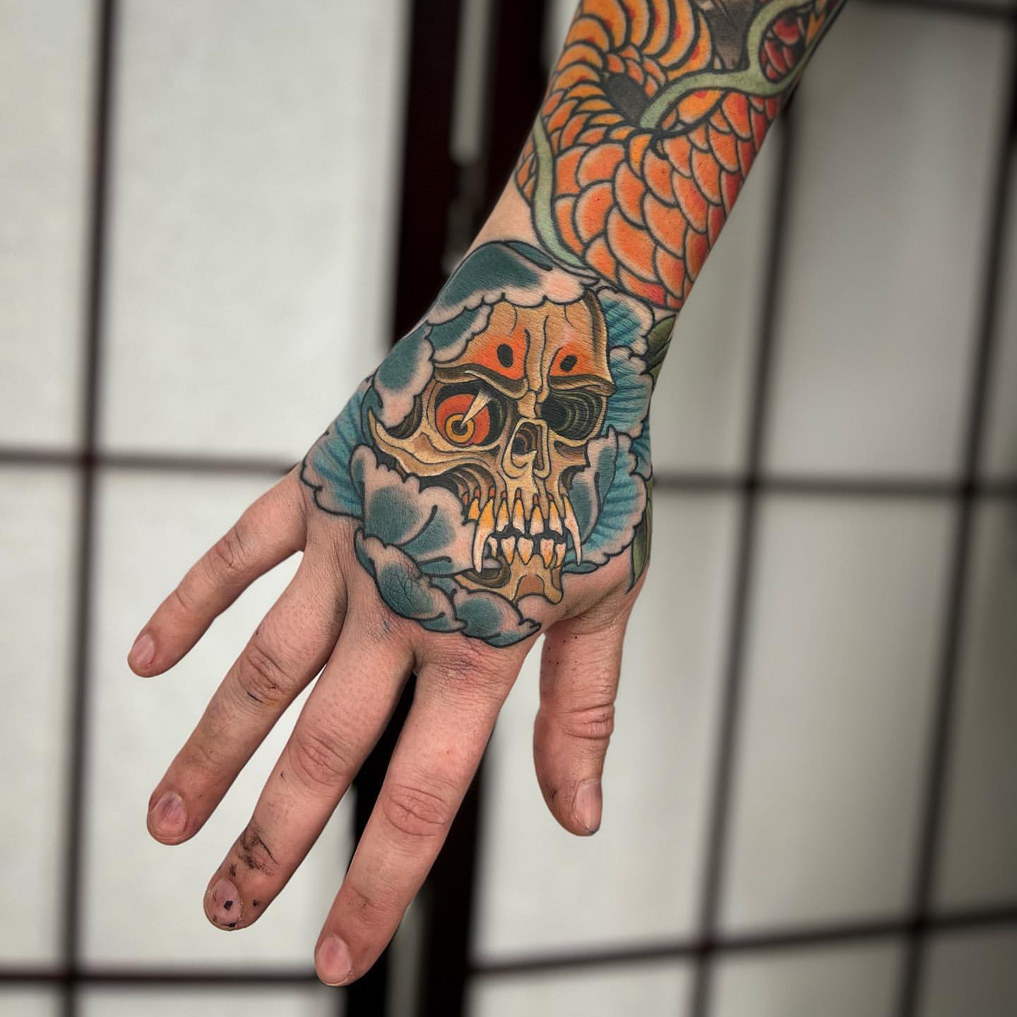 Hand Tattoos for Men 17