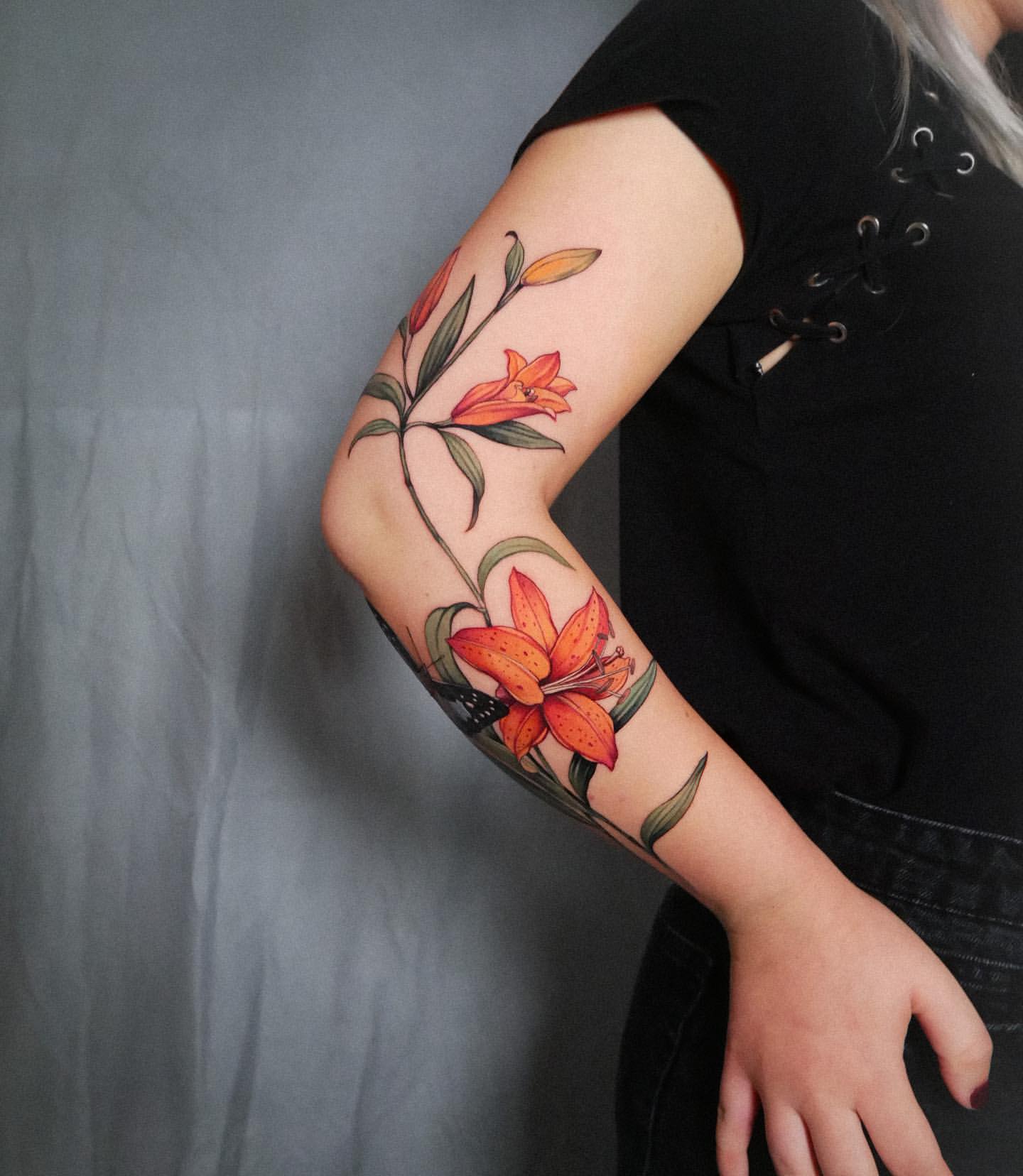 Arm Tattoos for Women 23