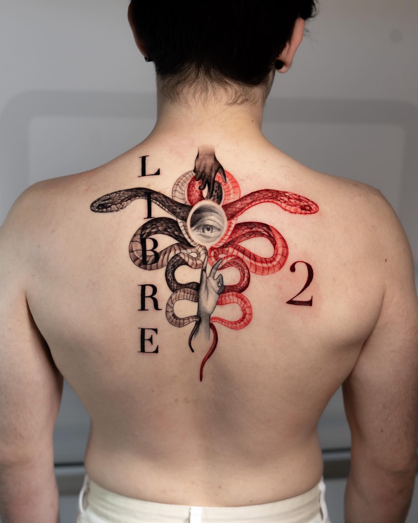 Spine Tattoos for Men 13