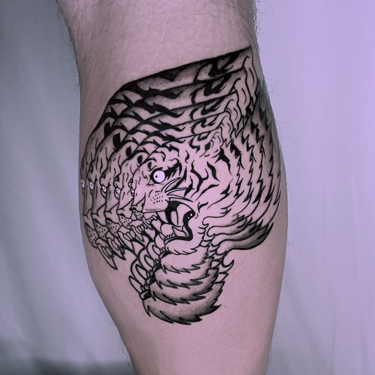 Angel tattoo | Leg tattoo men, Calf sleeve tattoo, Girl leg tattoos