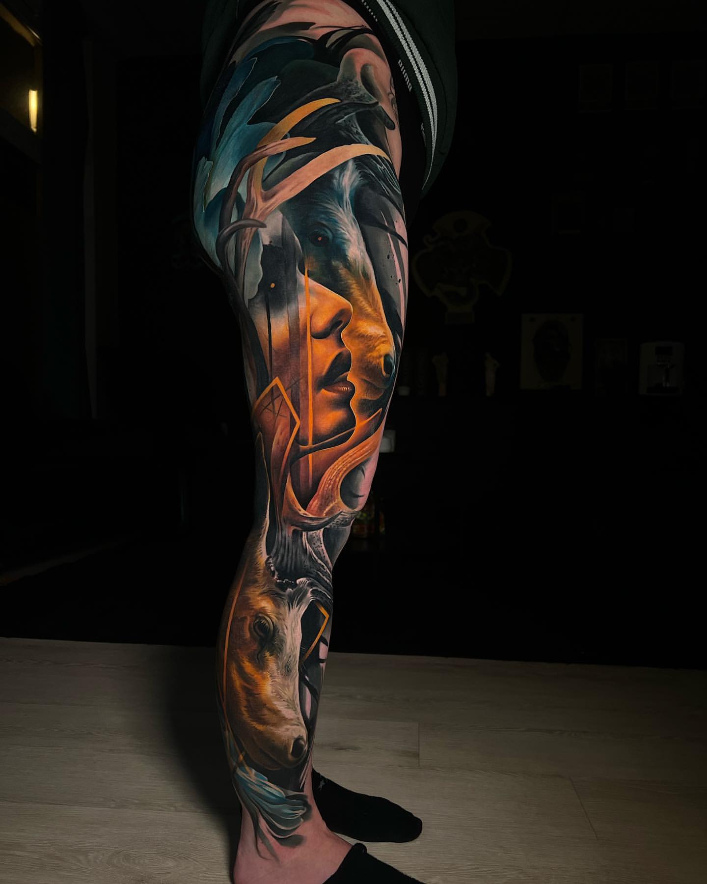 Japanese half leg sleeve. - Tattoo Studio 57 | Facebook