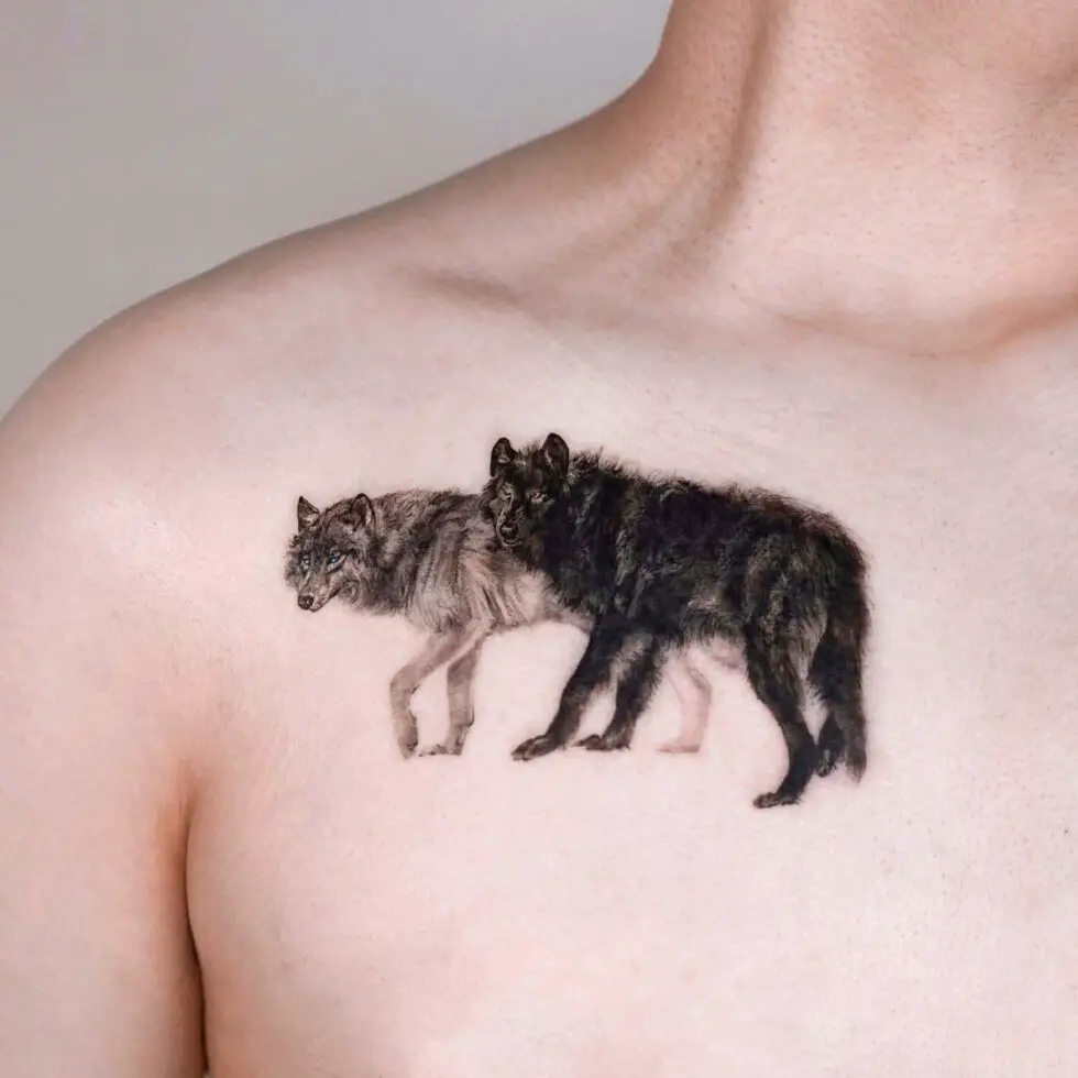 33 Extraordinary Wolf Tattoos for Men in 2023