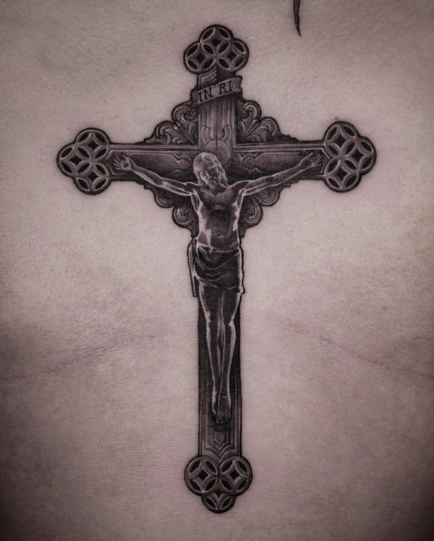 Cross Tattoos for Men 8