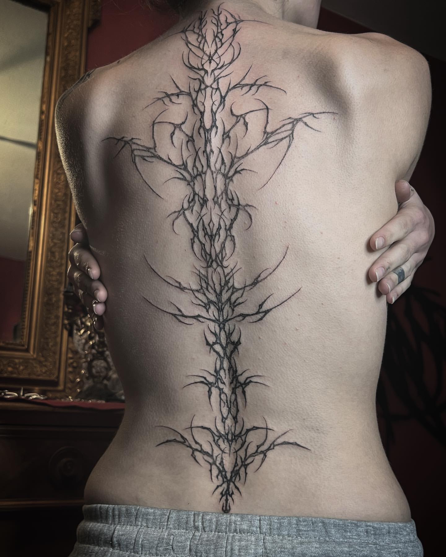 Spine Tattoos for Women 22