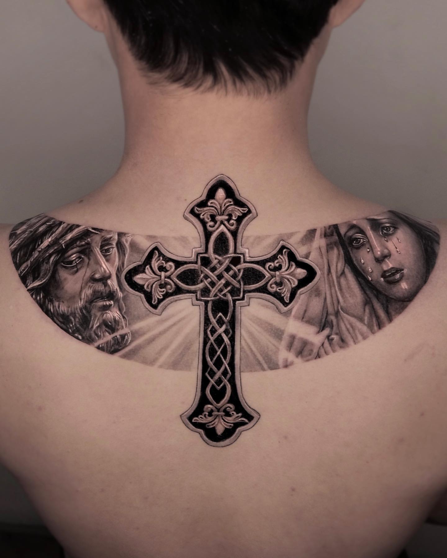 Cross Tattoos for Men 10