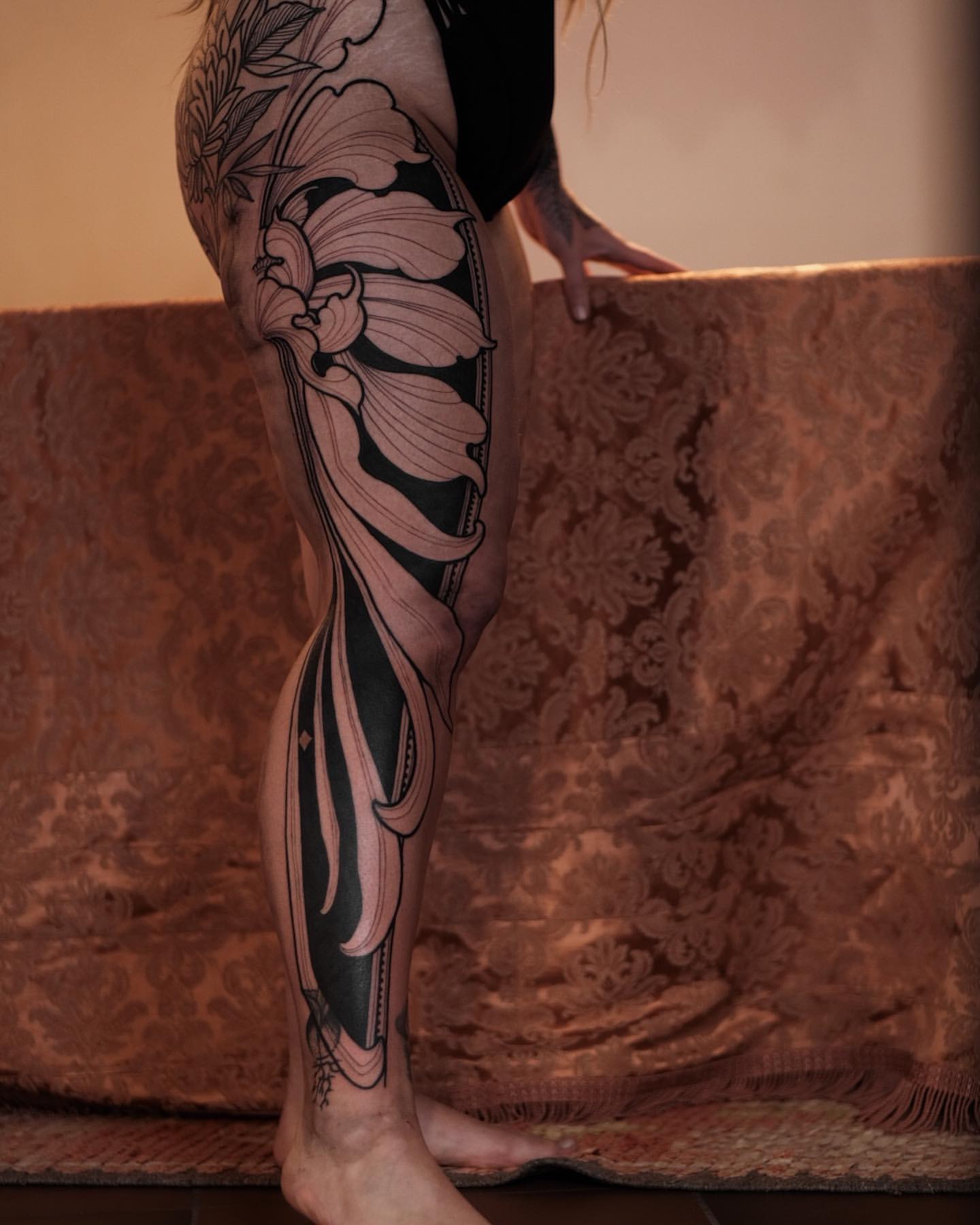 Leg Tattoos for Women 14