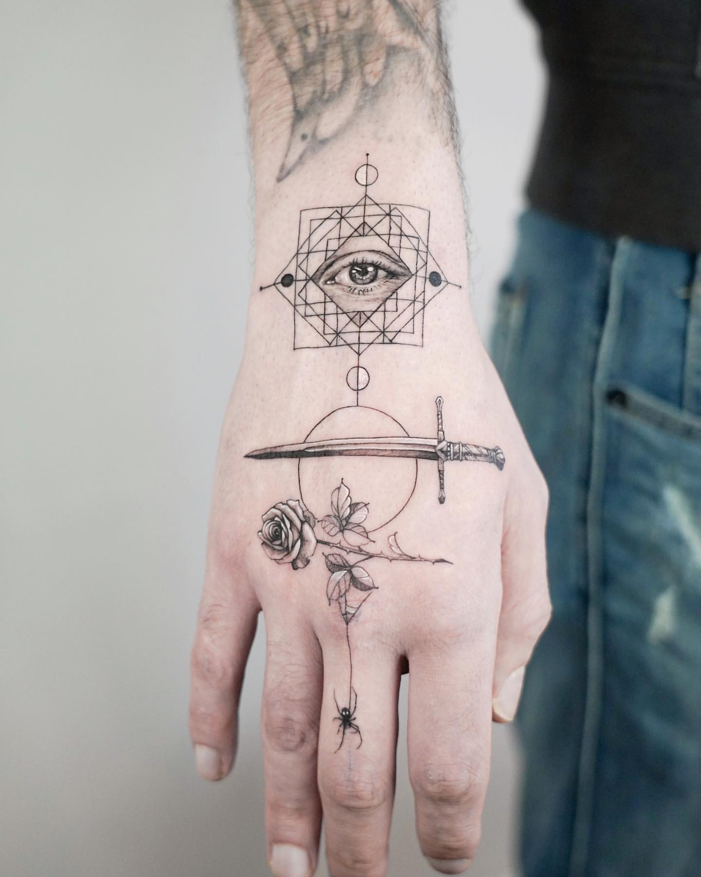 Second Life Marketplace - [Stellar] Inner Wrist Tattoo (Hearts)