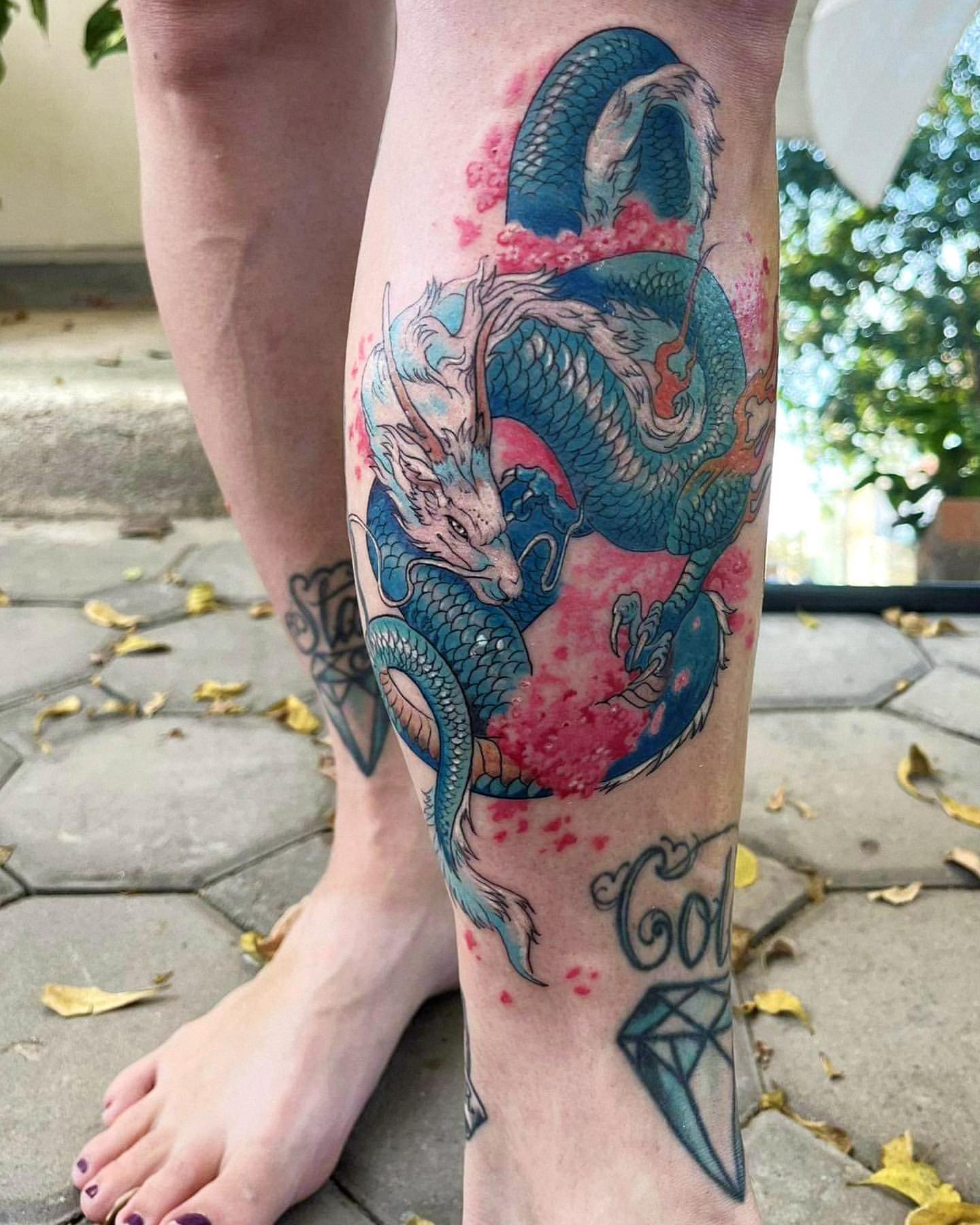 Leg Tattoos for Women 22