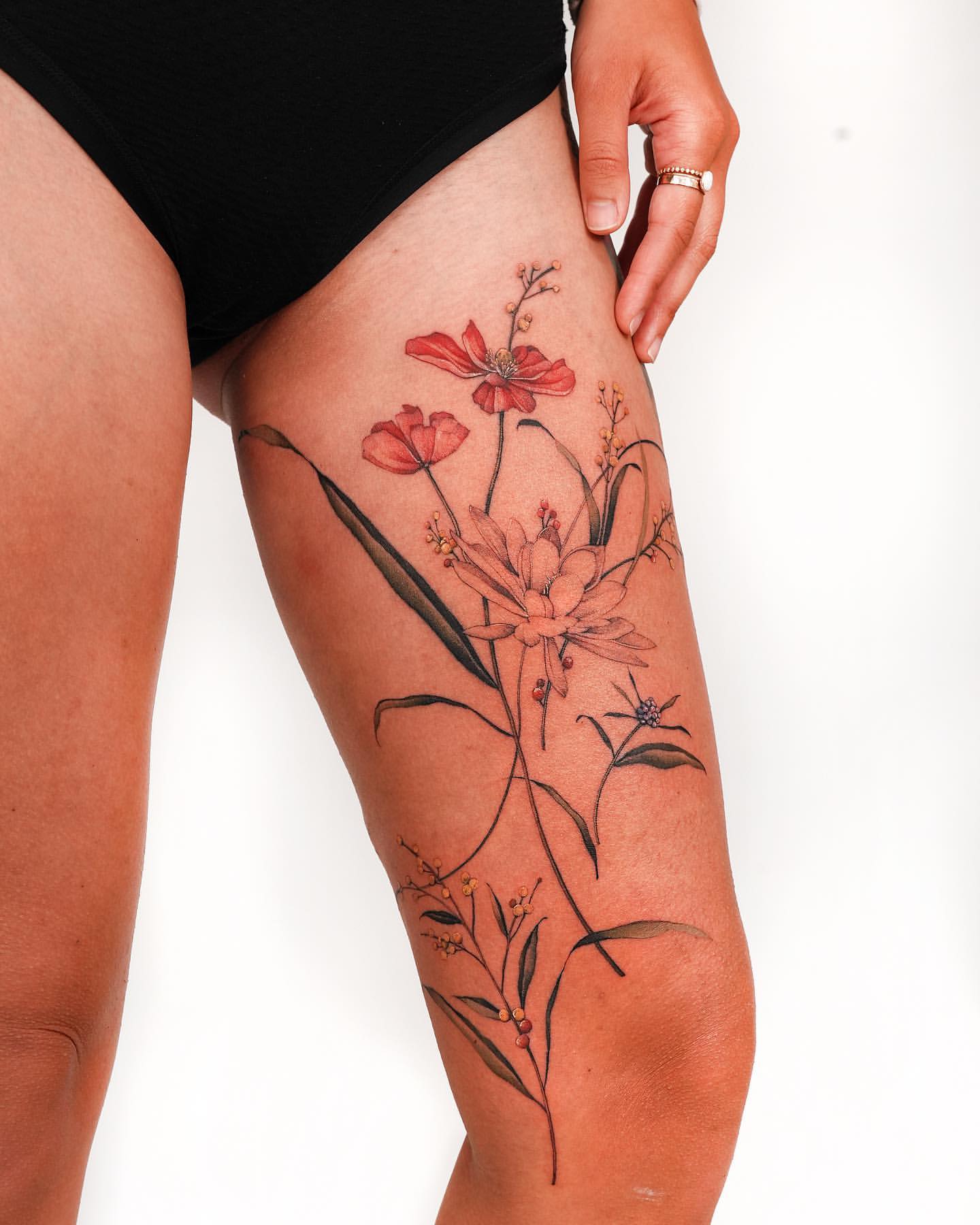 Leg Tattoos for Women 24