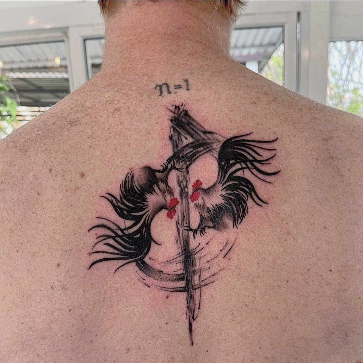 Spine Tattoos for Men 19