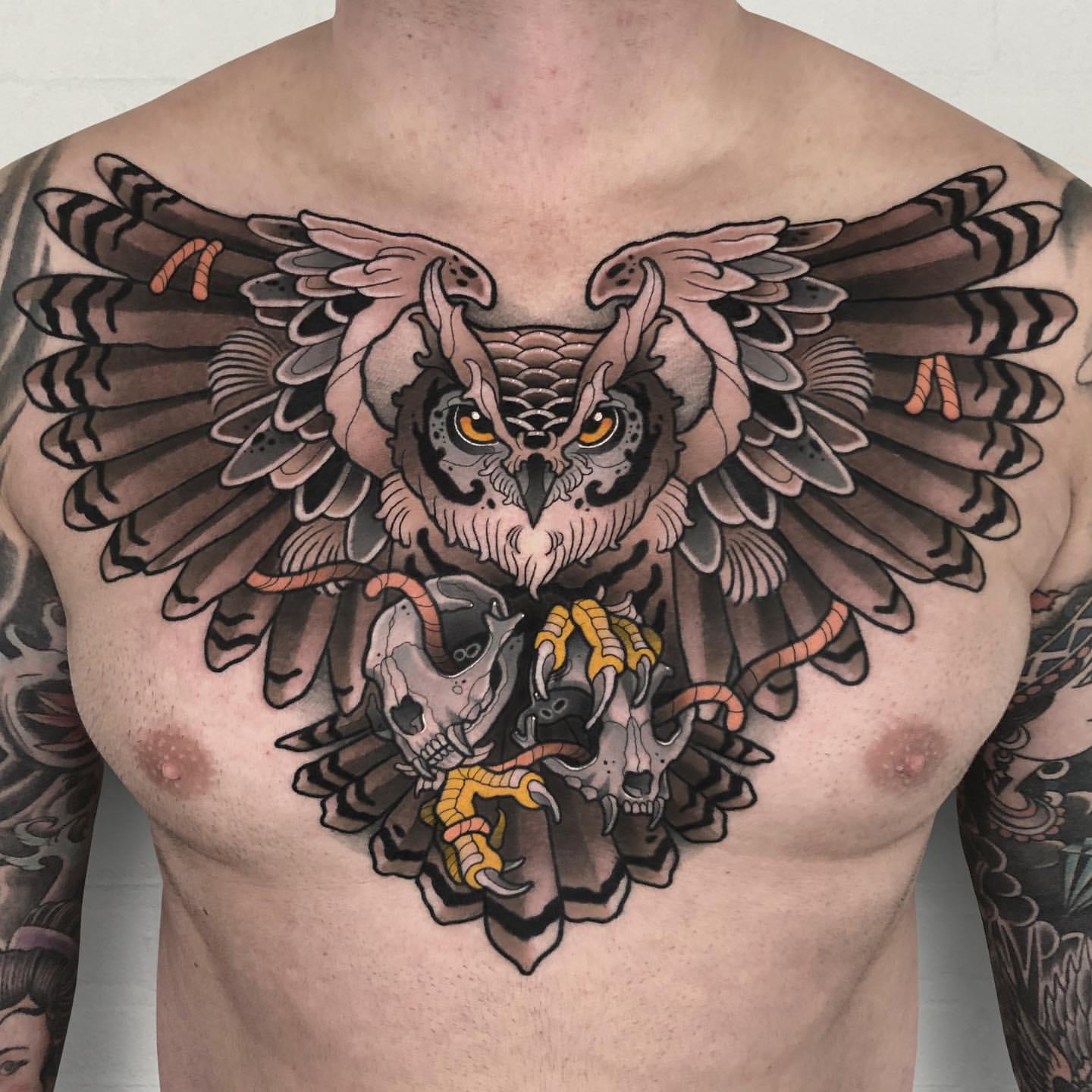 Bird Tattoos for Men 9