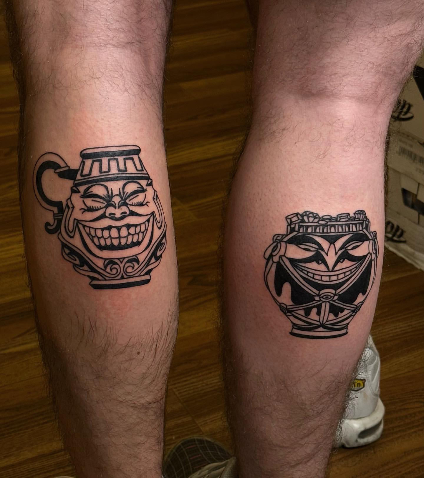 Calf Tattoos for Men 19