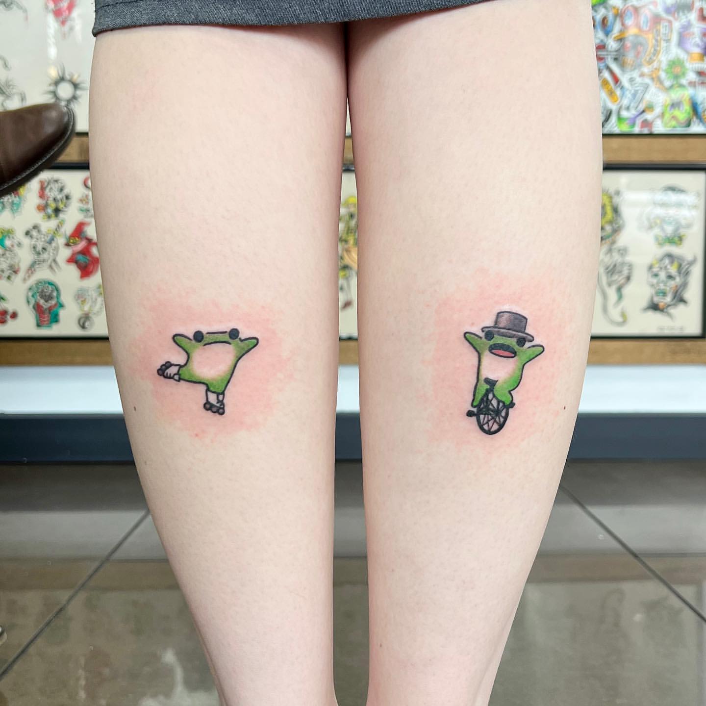 Calf Tattoos for Women 30