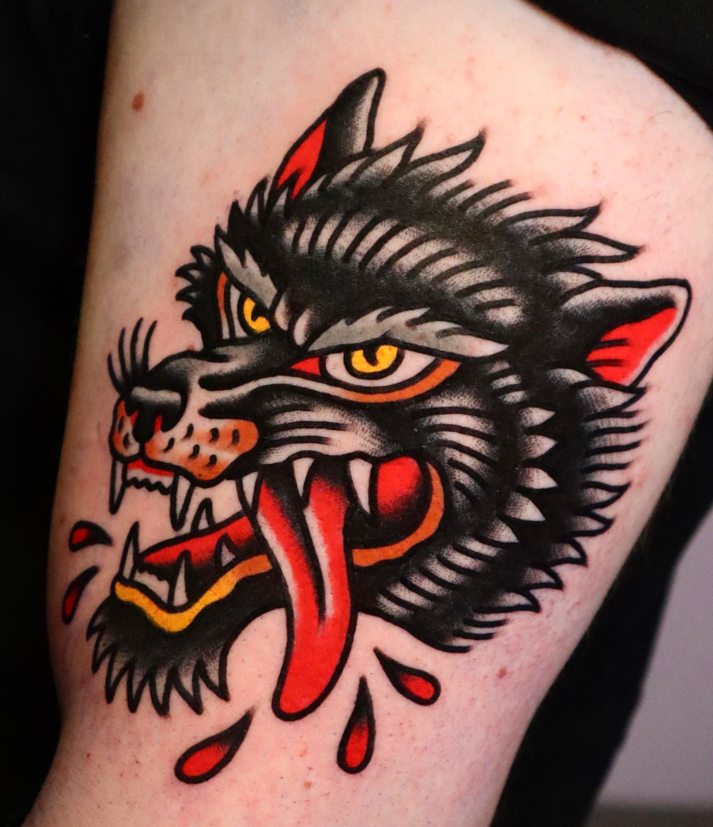 Wolf Tattoos for Men 19