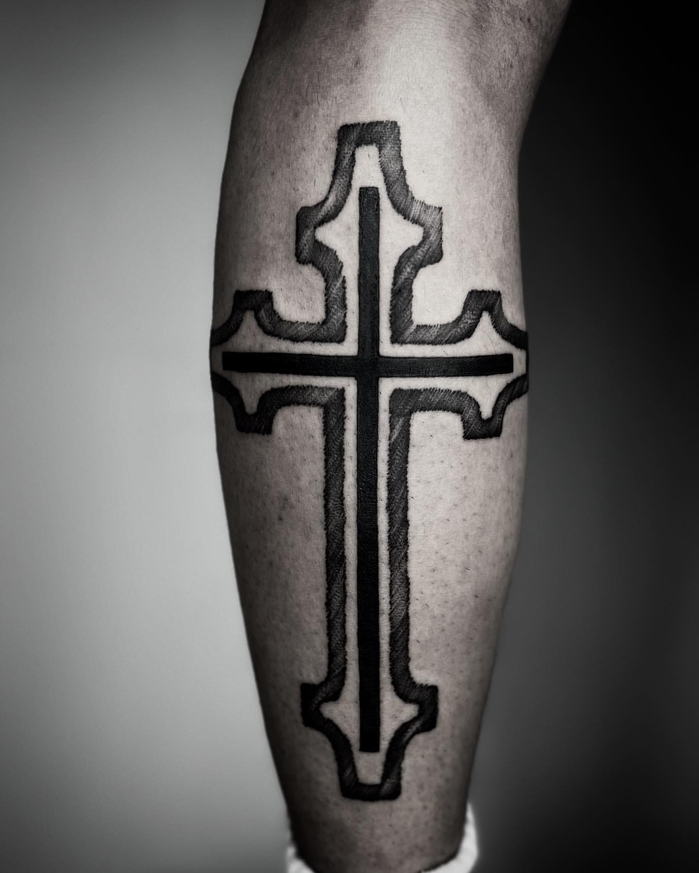 Cross Tattoos for Men 17