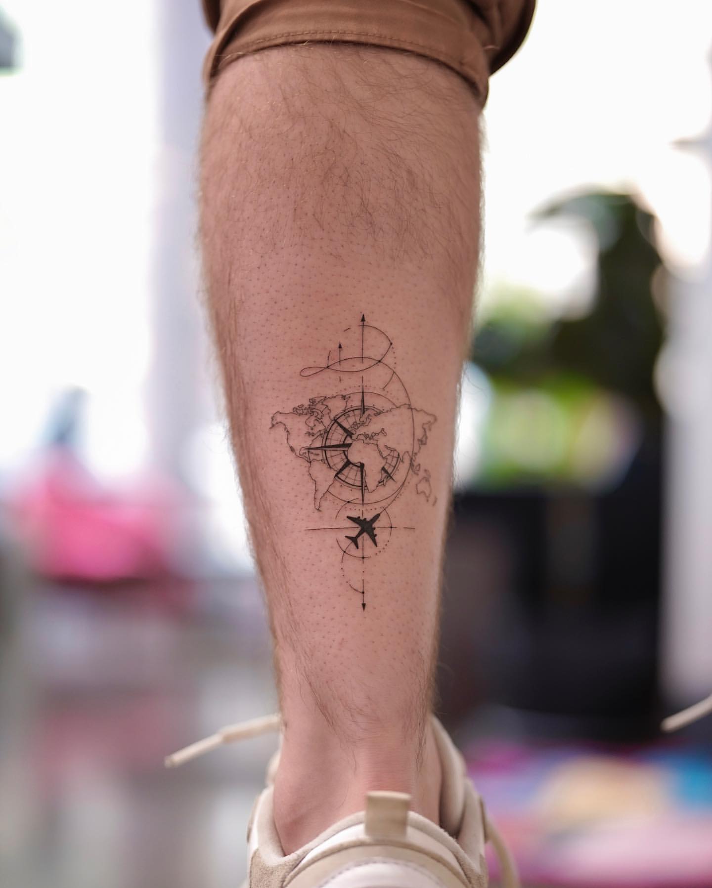 Ankle Tattoos for Men 24