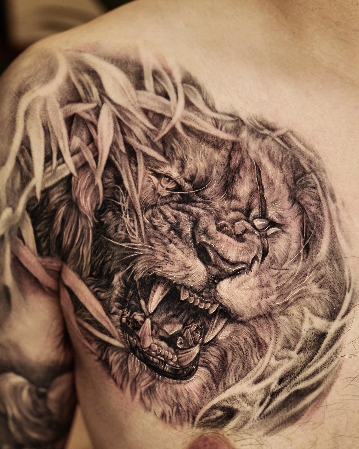 Lion Tattoos for Men 21