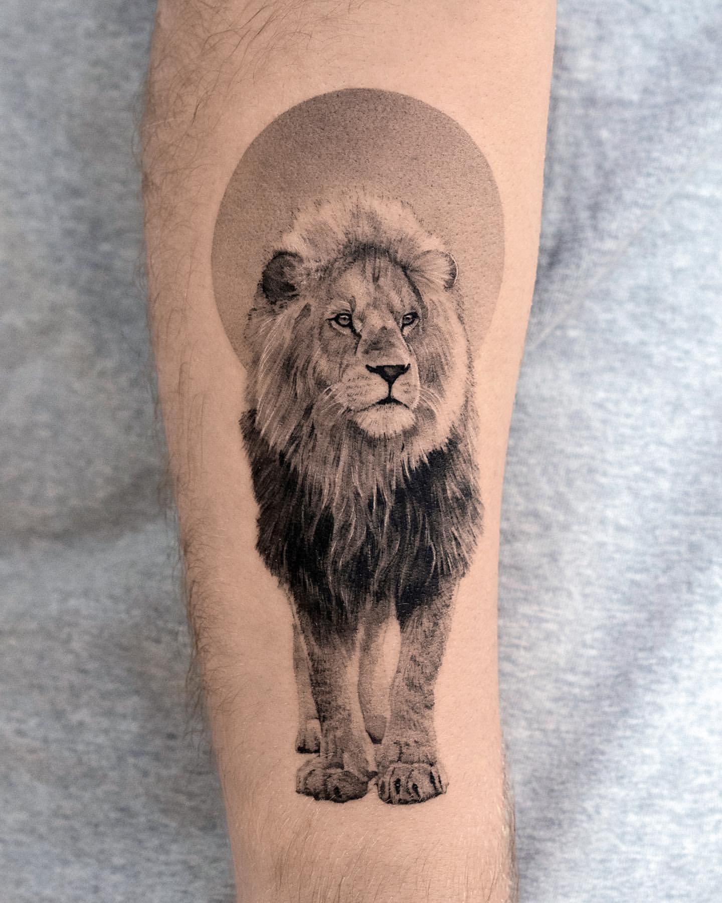 Lion Tattoos for Men 23