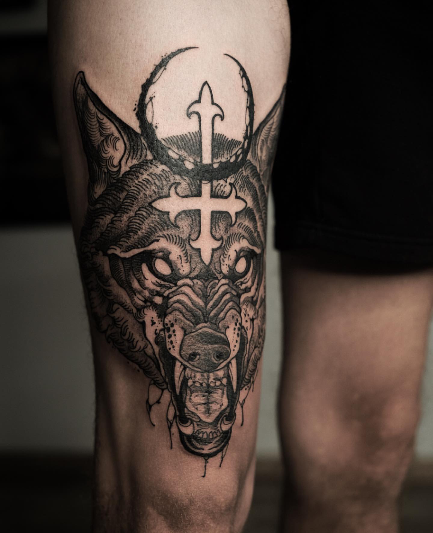Wolf Tattoos for Men 22