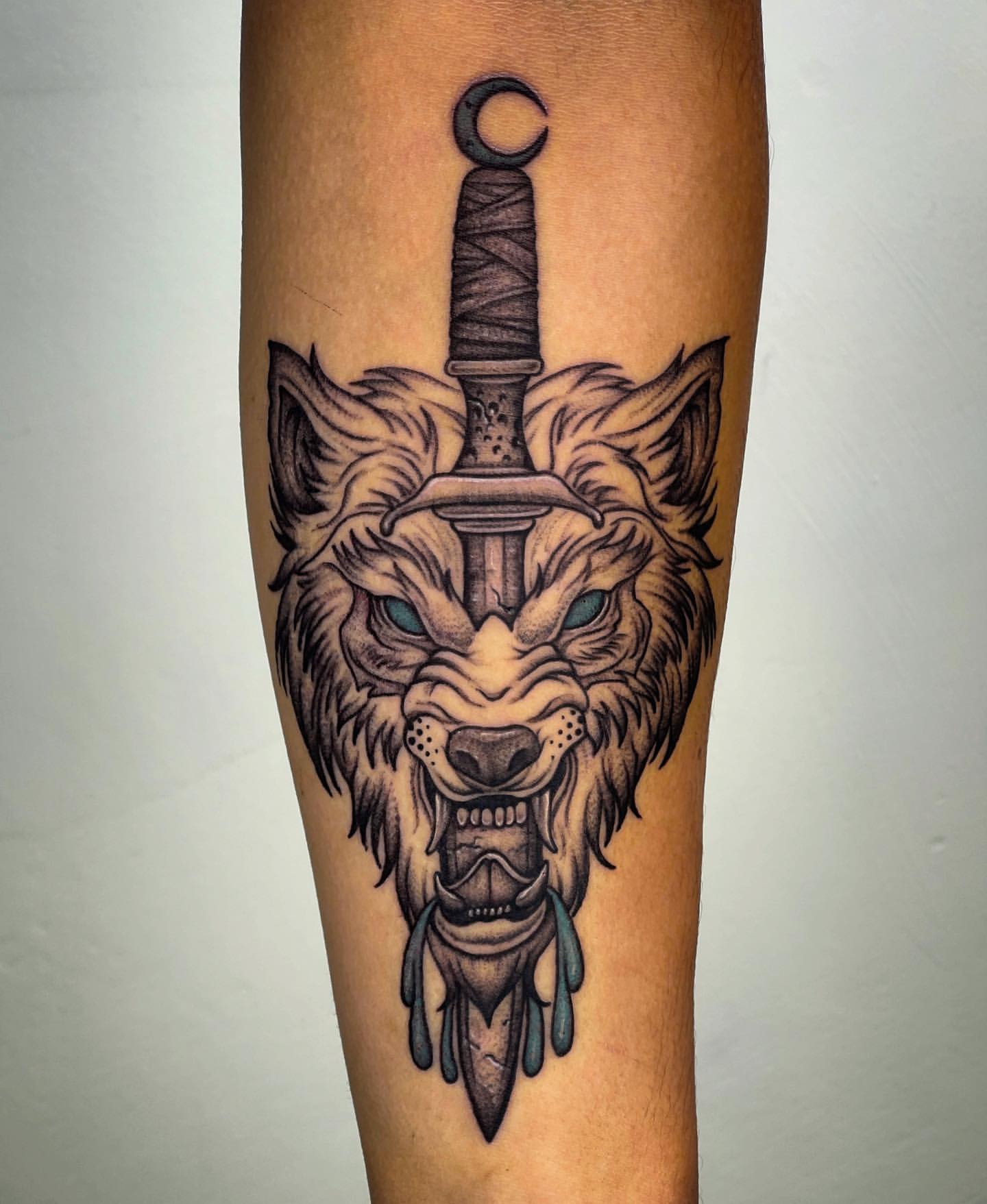 Wolf Tattoos for Men 24