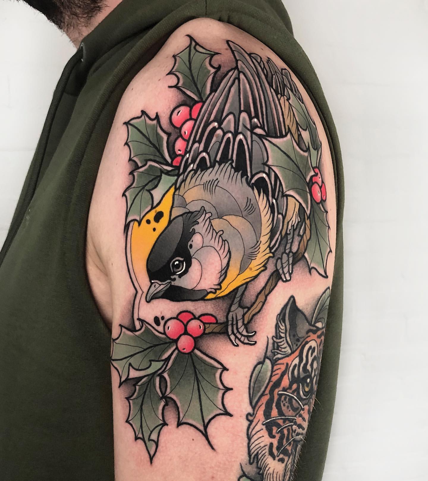 Traditional Bird - SlyFox by Daddy Jack: TattooNOW