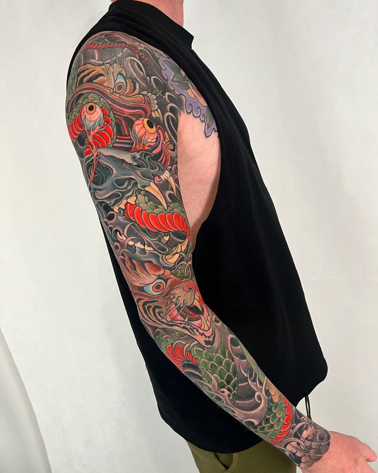33 Striking Sleeve Tattoos for Men in 2024