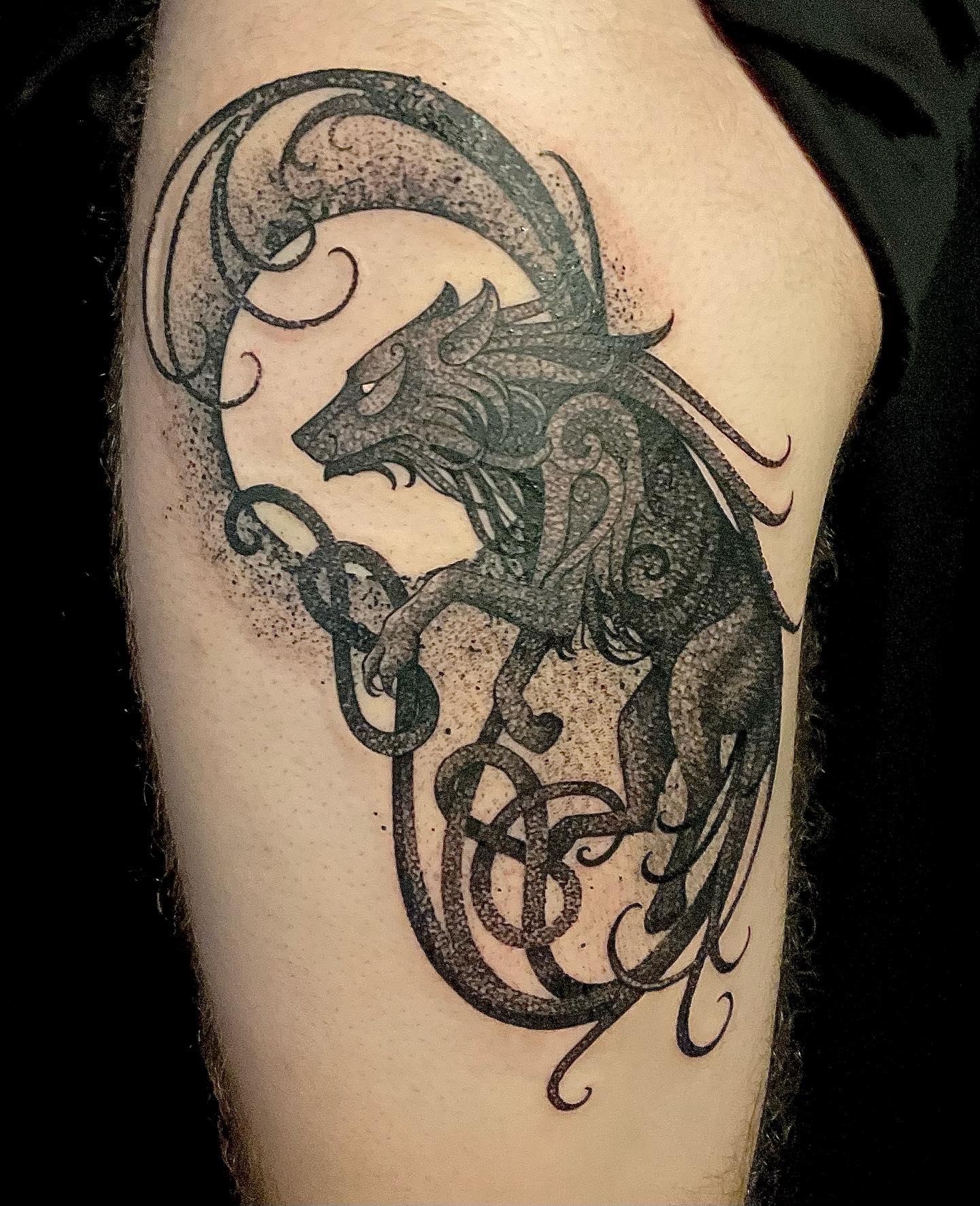 Wolf Tattoos for Men 26