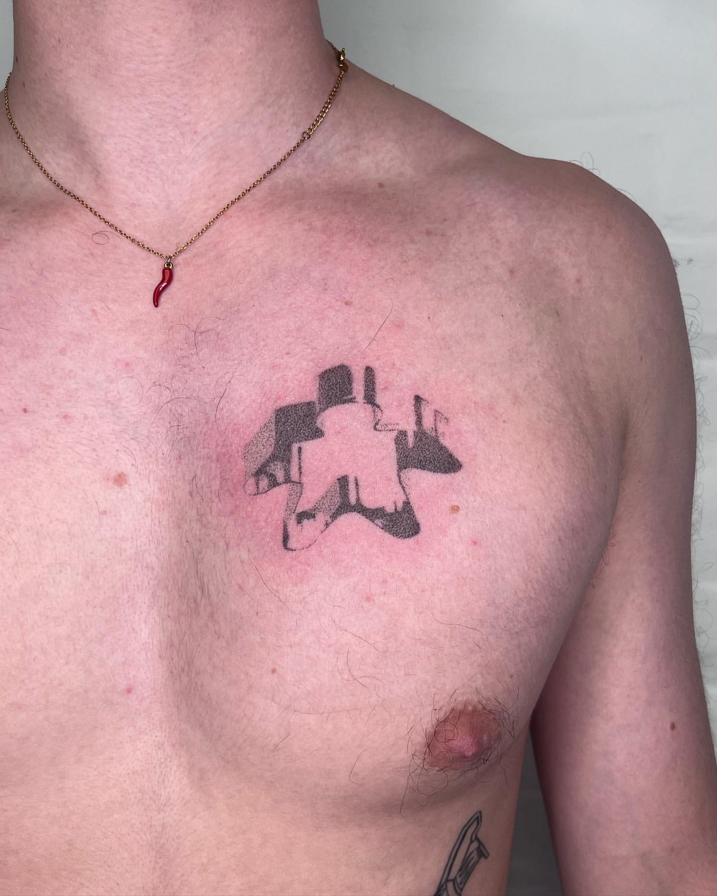 Small Chest Tattoos for Men 28