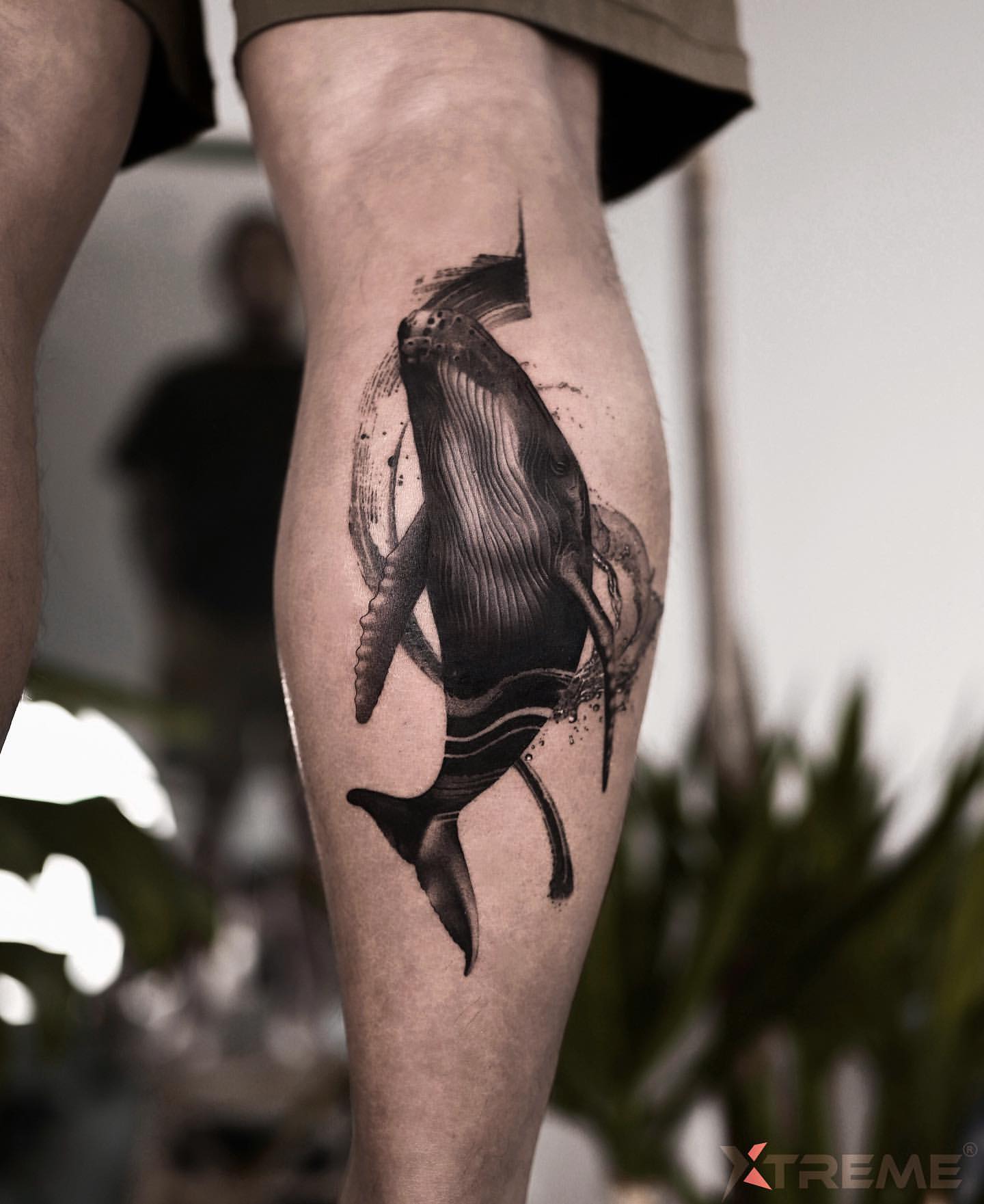 Calf Tattoos for Men 30