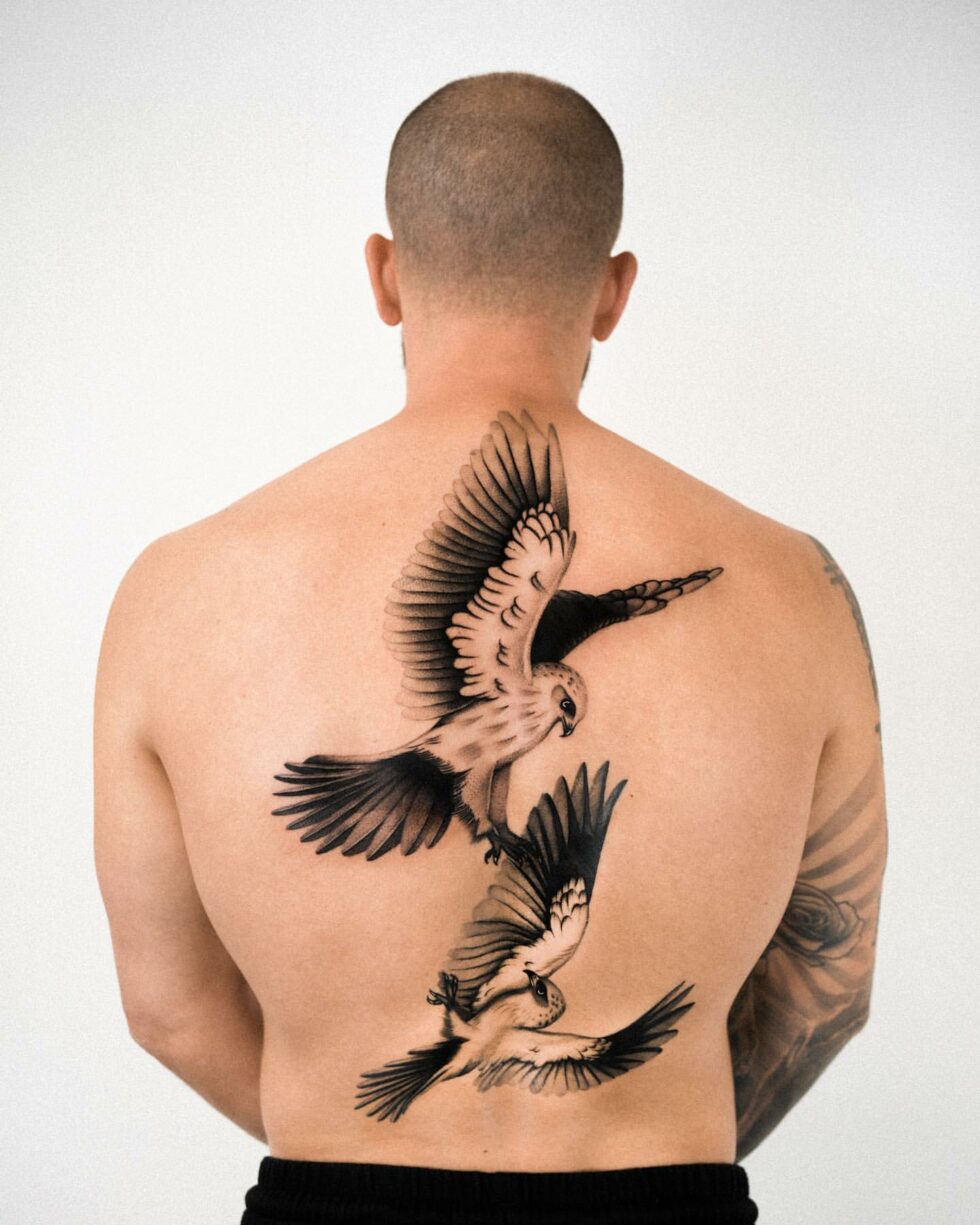 32 Brilliant Bird Tattoos for Men in 2023