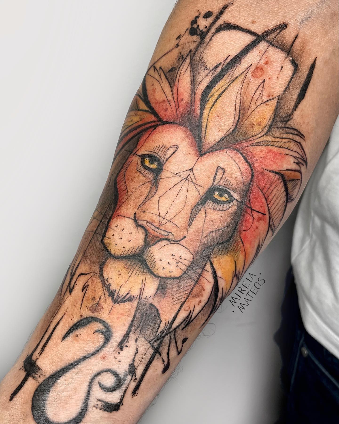 Lion Tattoos for Men 30